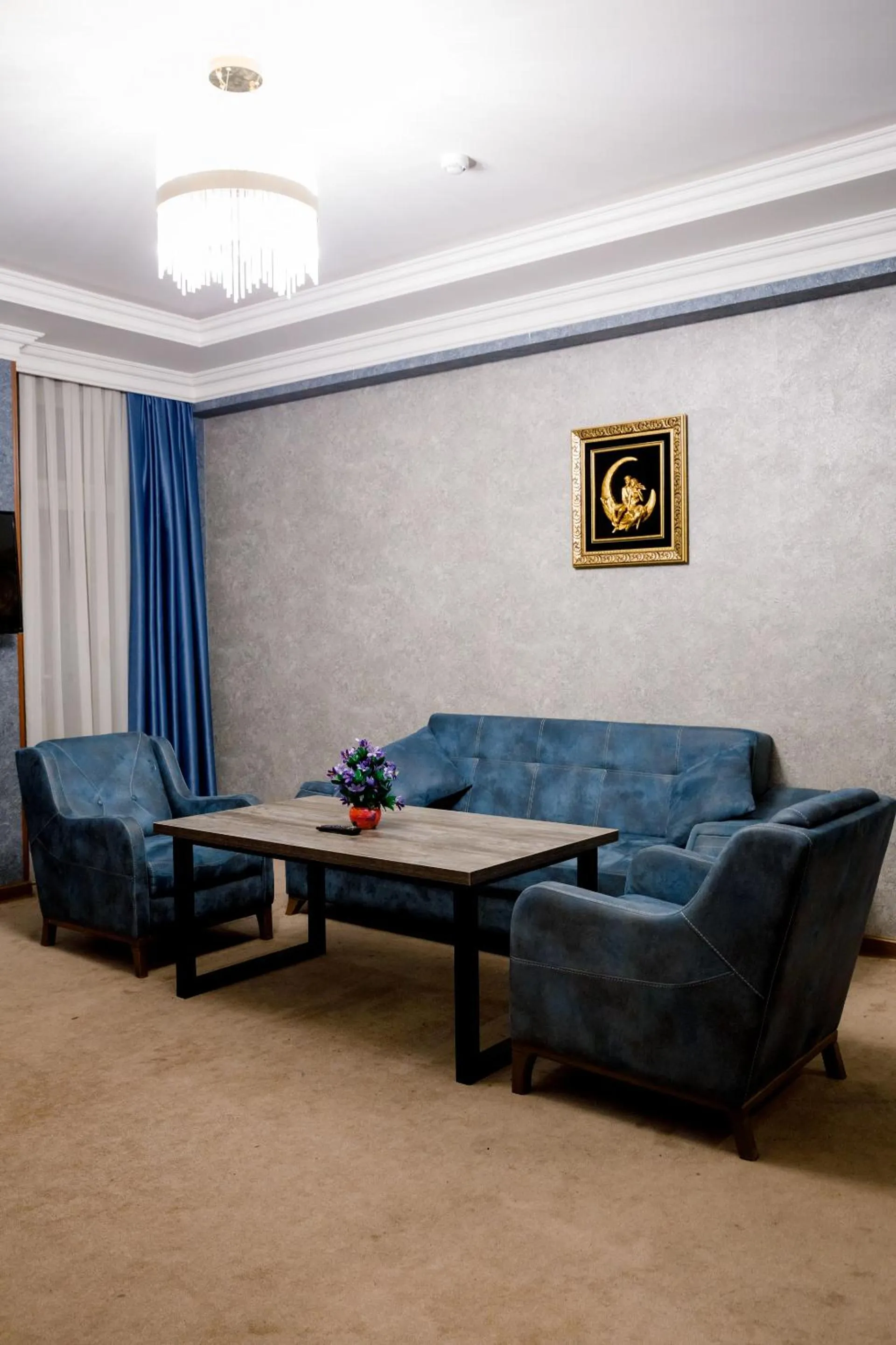 Living room in King Hotel Baku