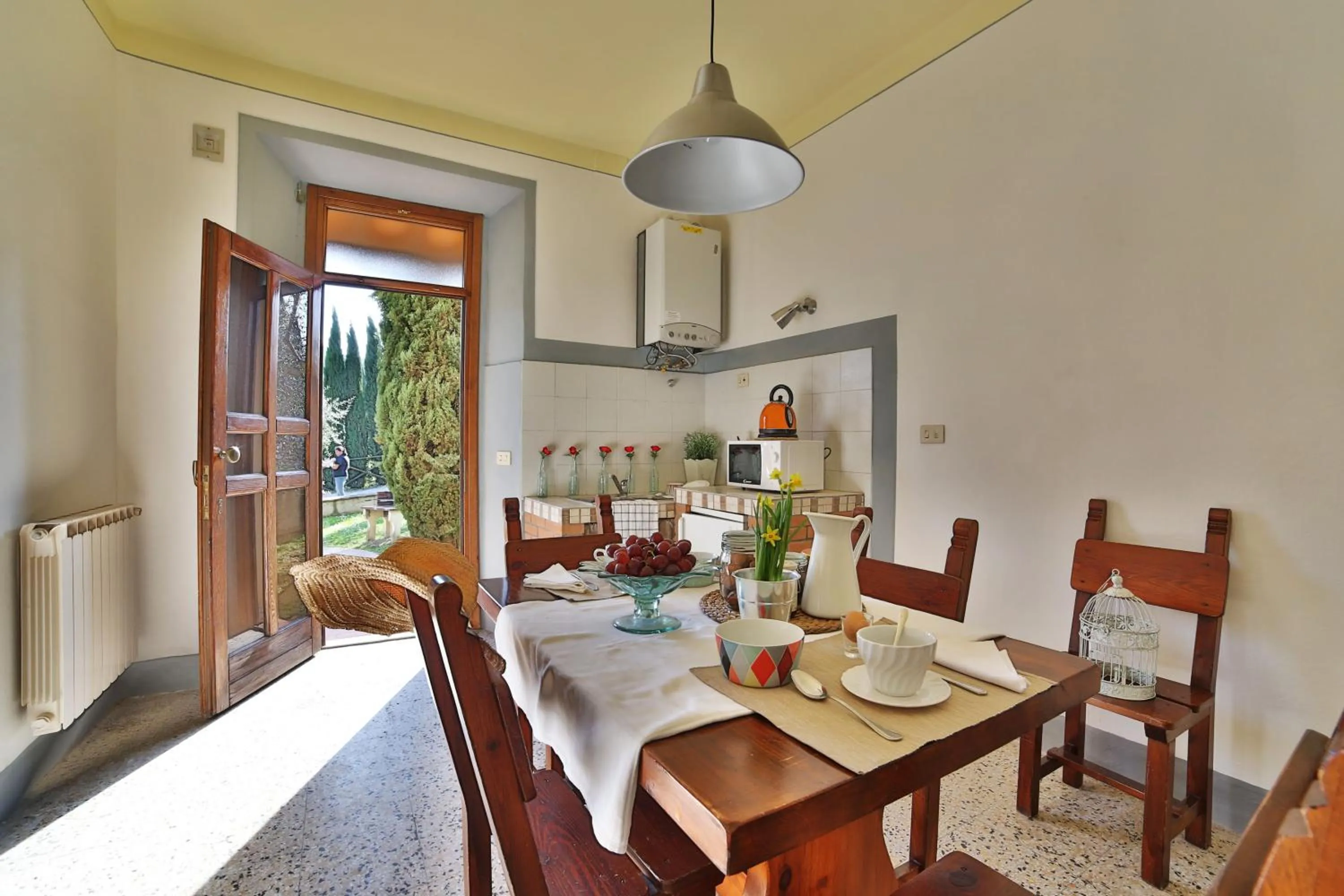 Dining area in Fattoria Pagnana Suites & Pool