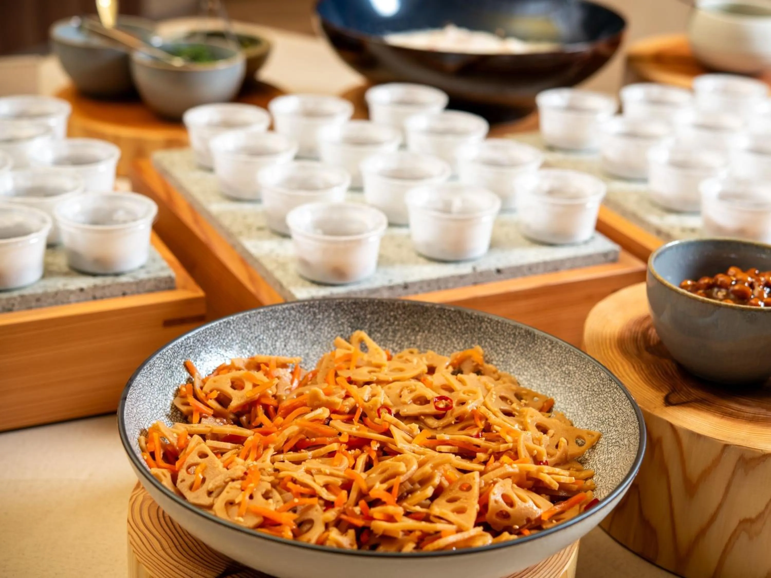 Breakfast in Kamenoi Hotel Tsukubasan