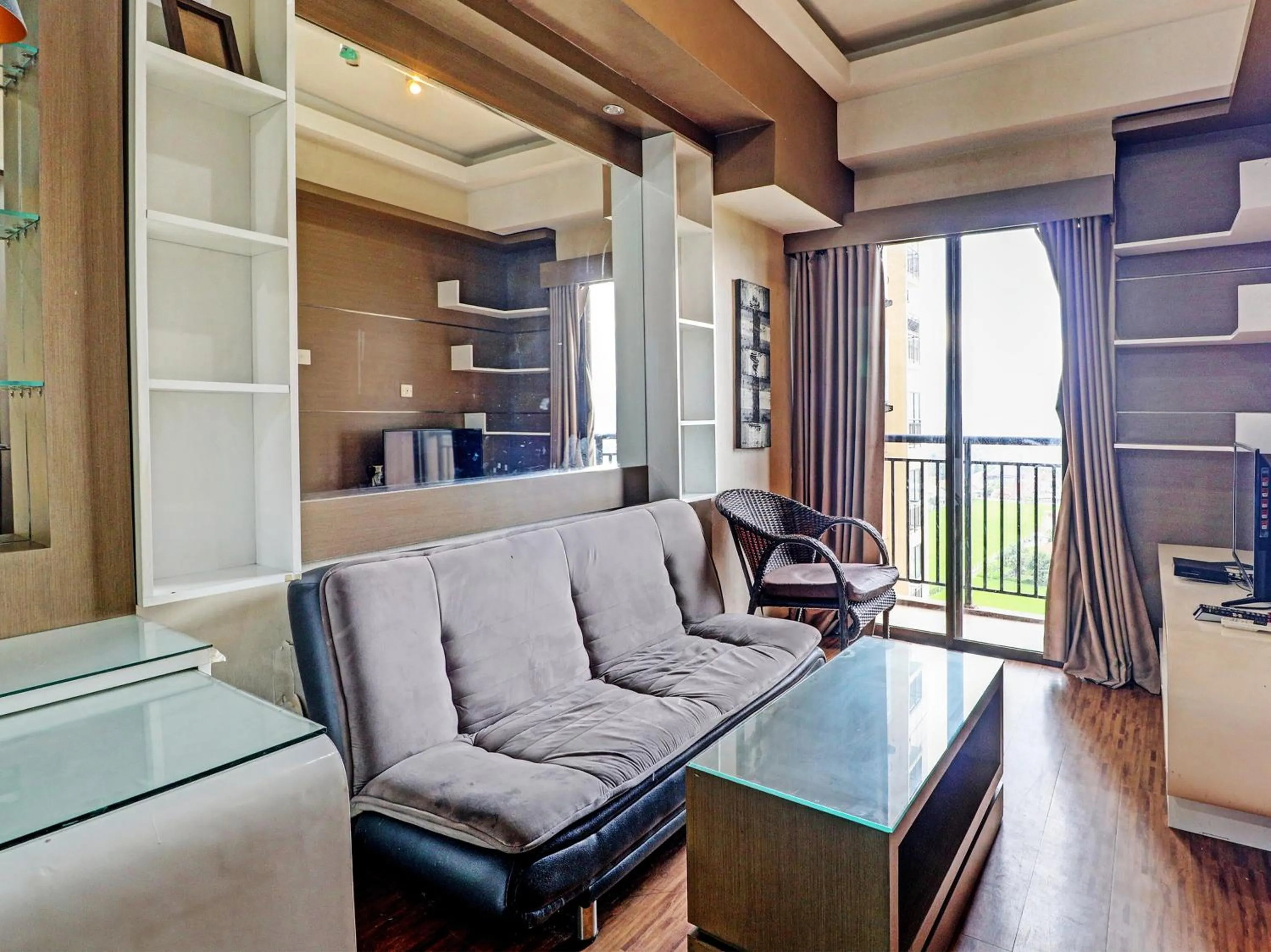 Bedroom in OYO Life 92735 Apartemen Tamansari Panoramic By Santuy