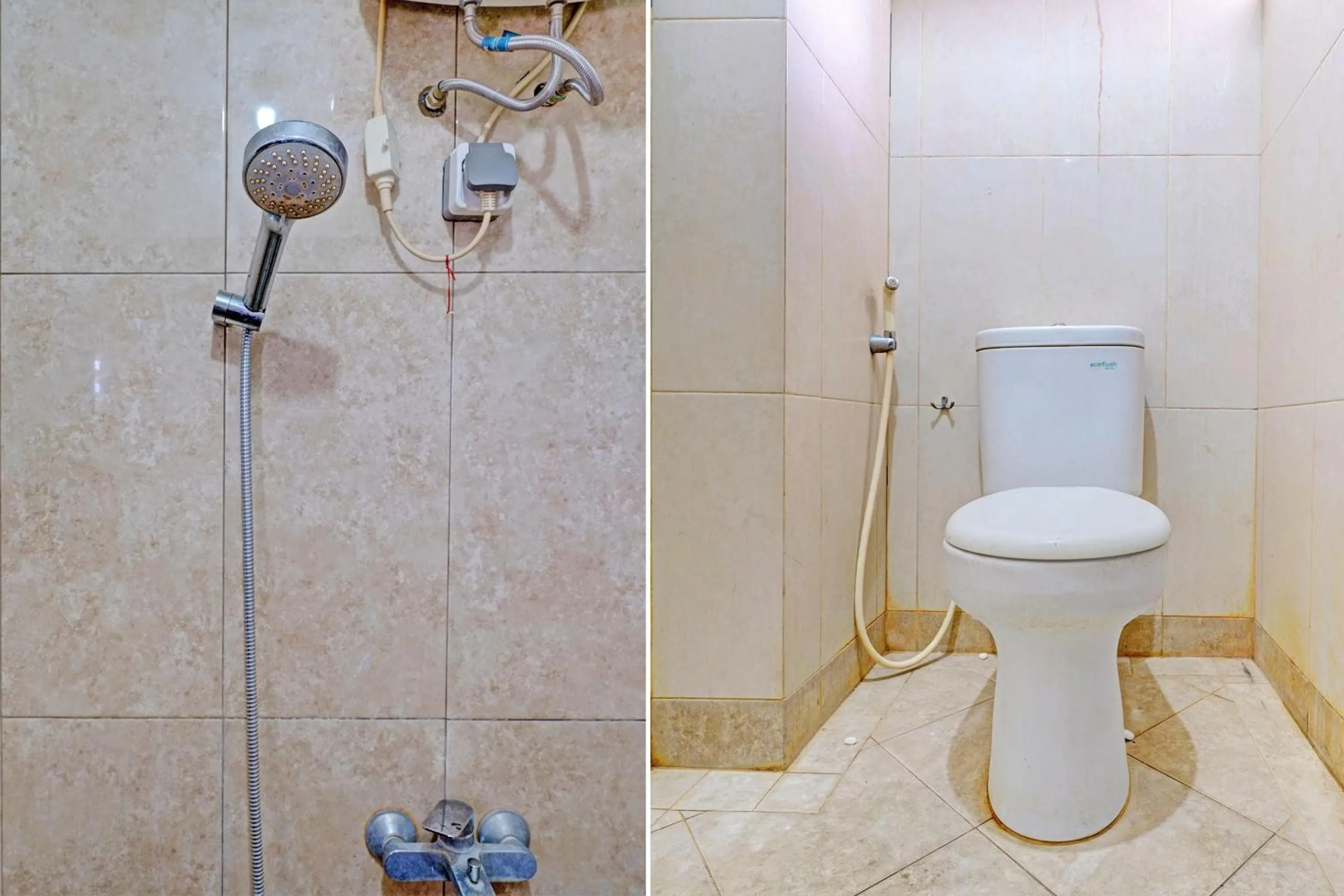 Bathroom in OYO Life 92949 Apartemen Gateway Cicadas By Qq Rent