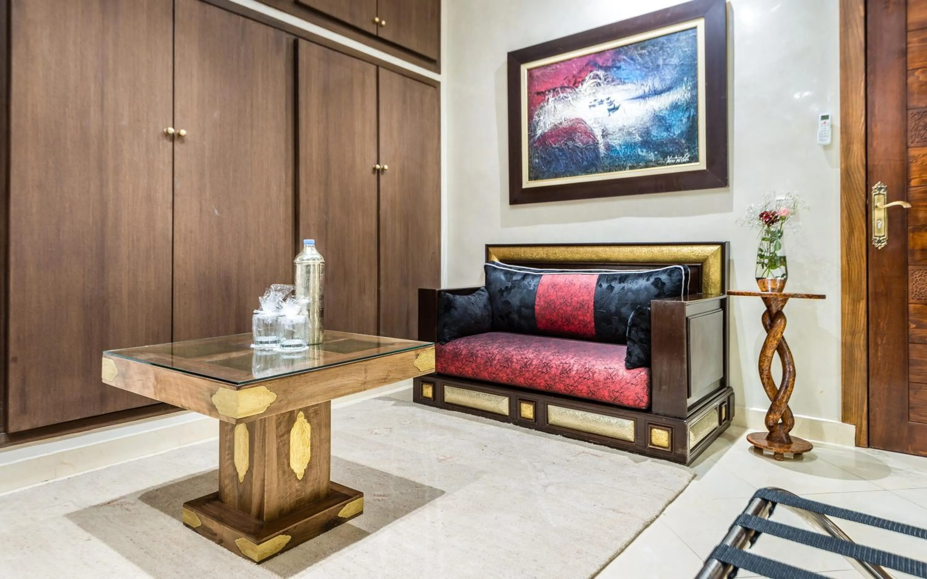 Decorative detail in Hivernage Secret Suites & Garden