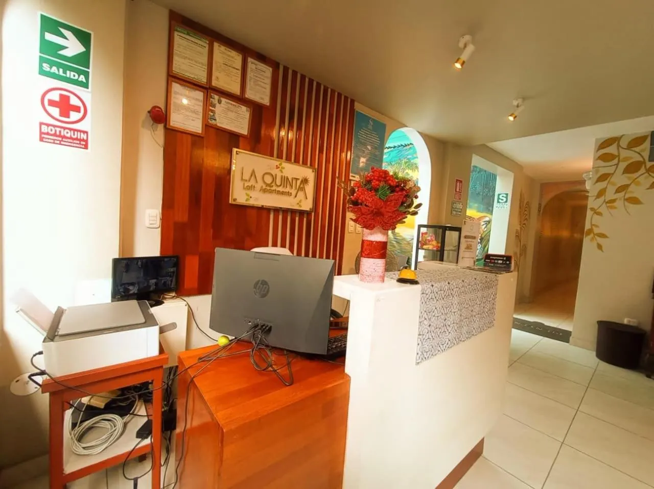 Lobby or reception in Mi Quinta Raíz Loft Apartments
