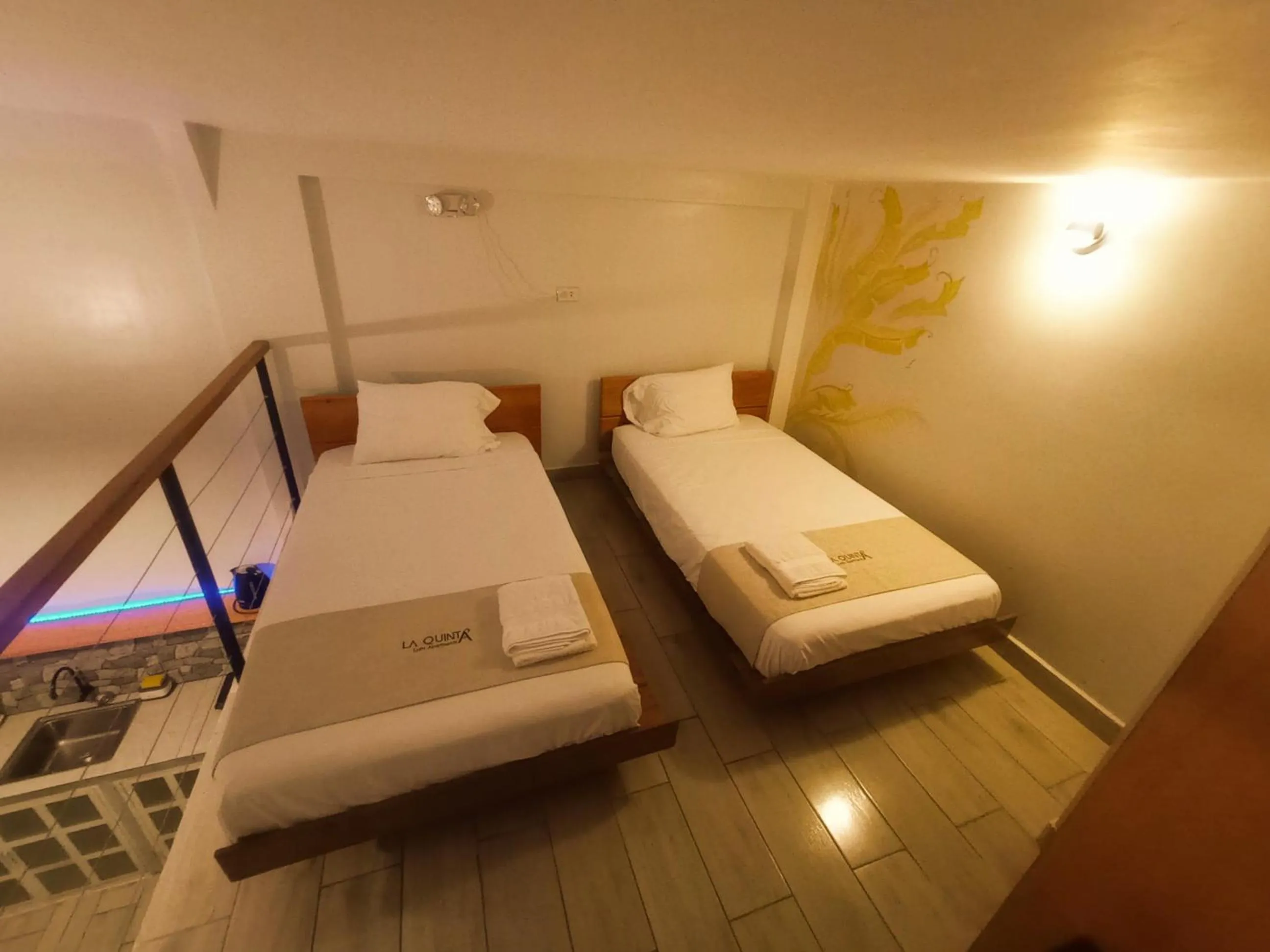 Bed in Mi Quinta Raíz Loft Apartments