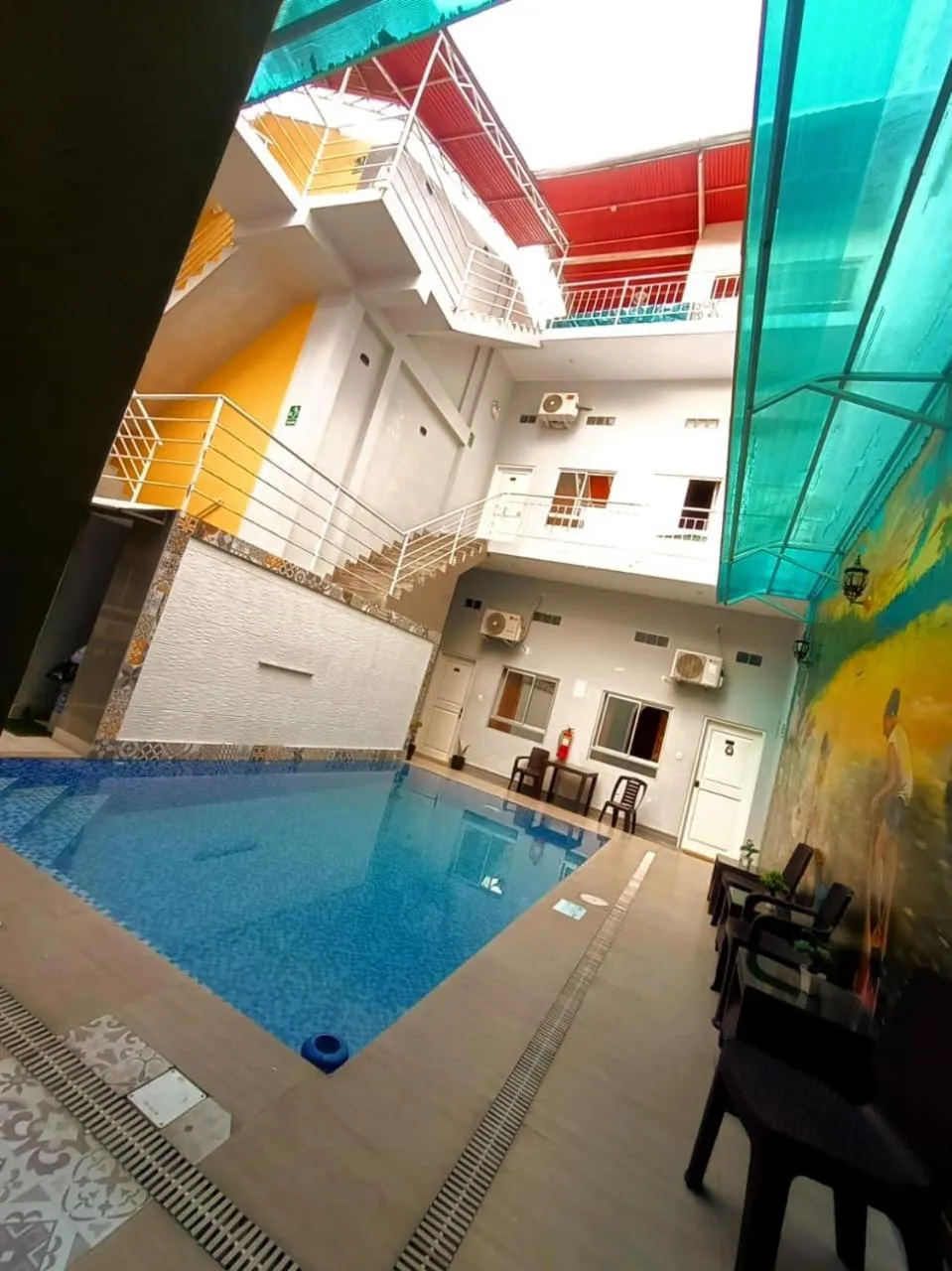Swimming pool in Mi Quinta Raíz Loft Apartments