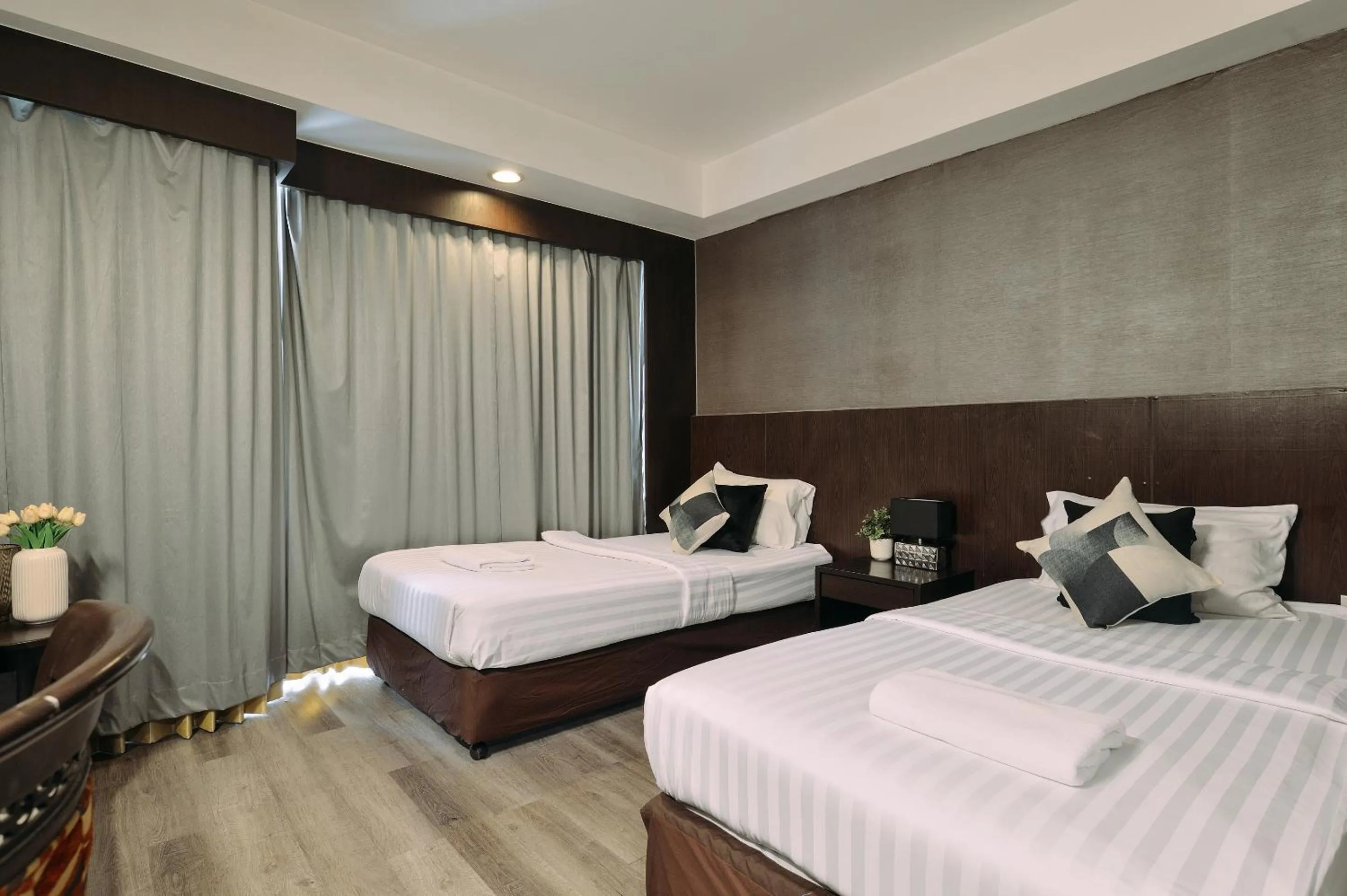 Bed in Tori crown hotel