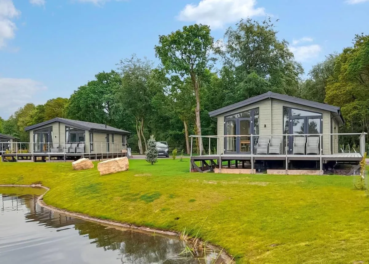 Property building in Lakeside Luxury Lodges