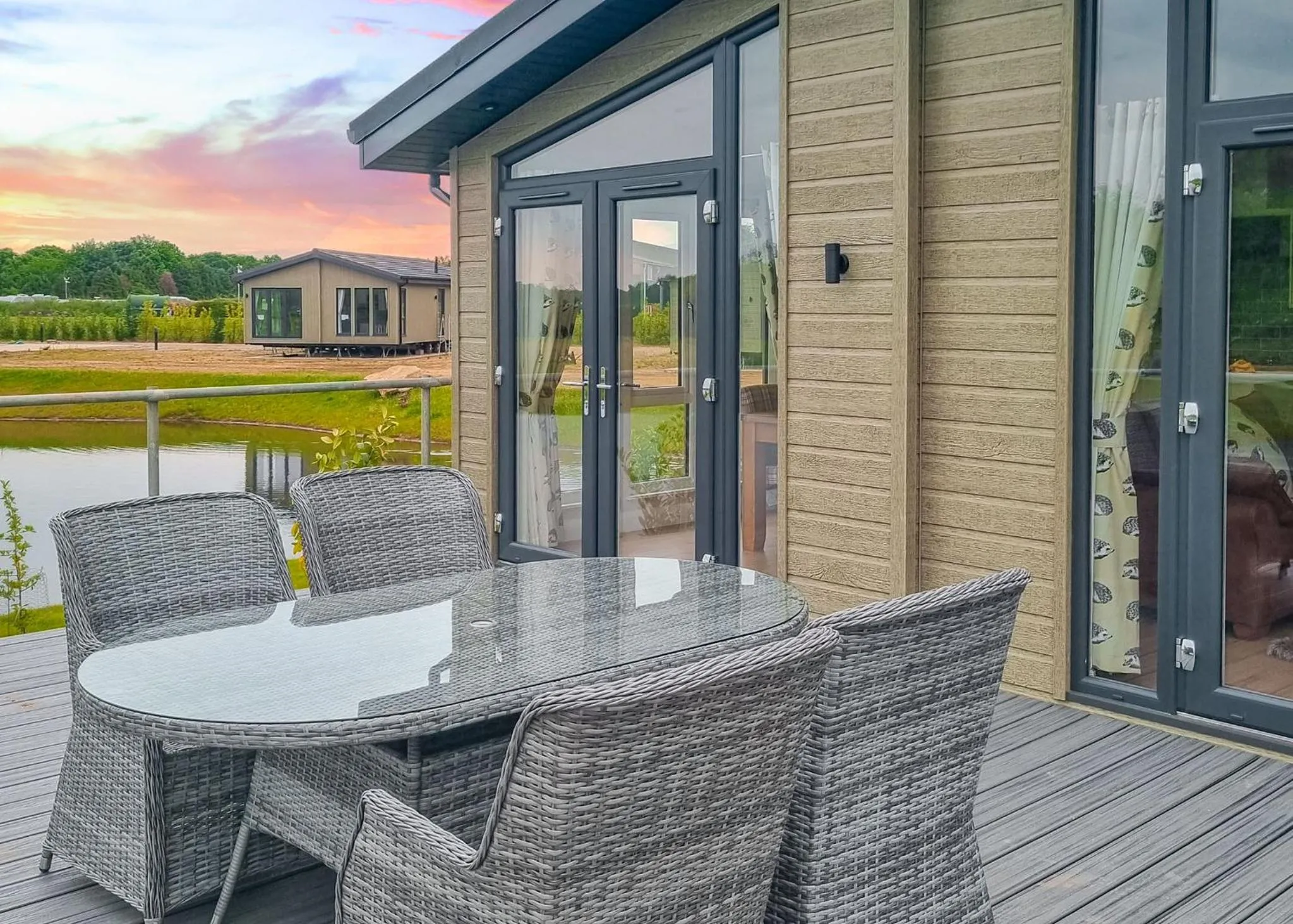 Property building in Lakeside Luxury Lodges