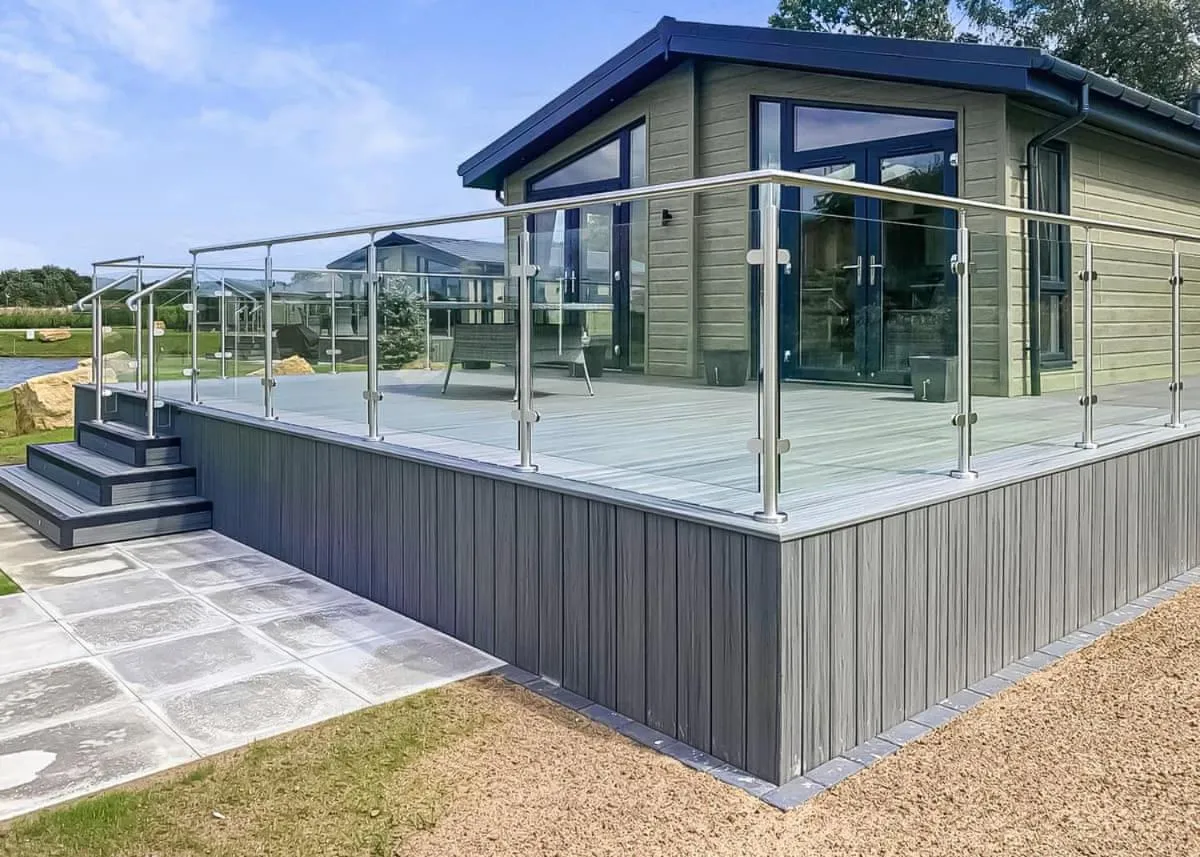 Property building in Lakeside Luxury Lodges