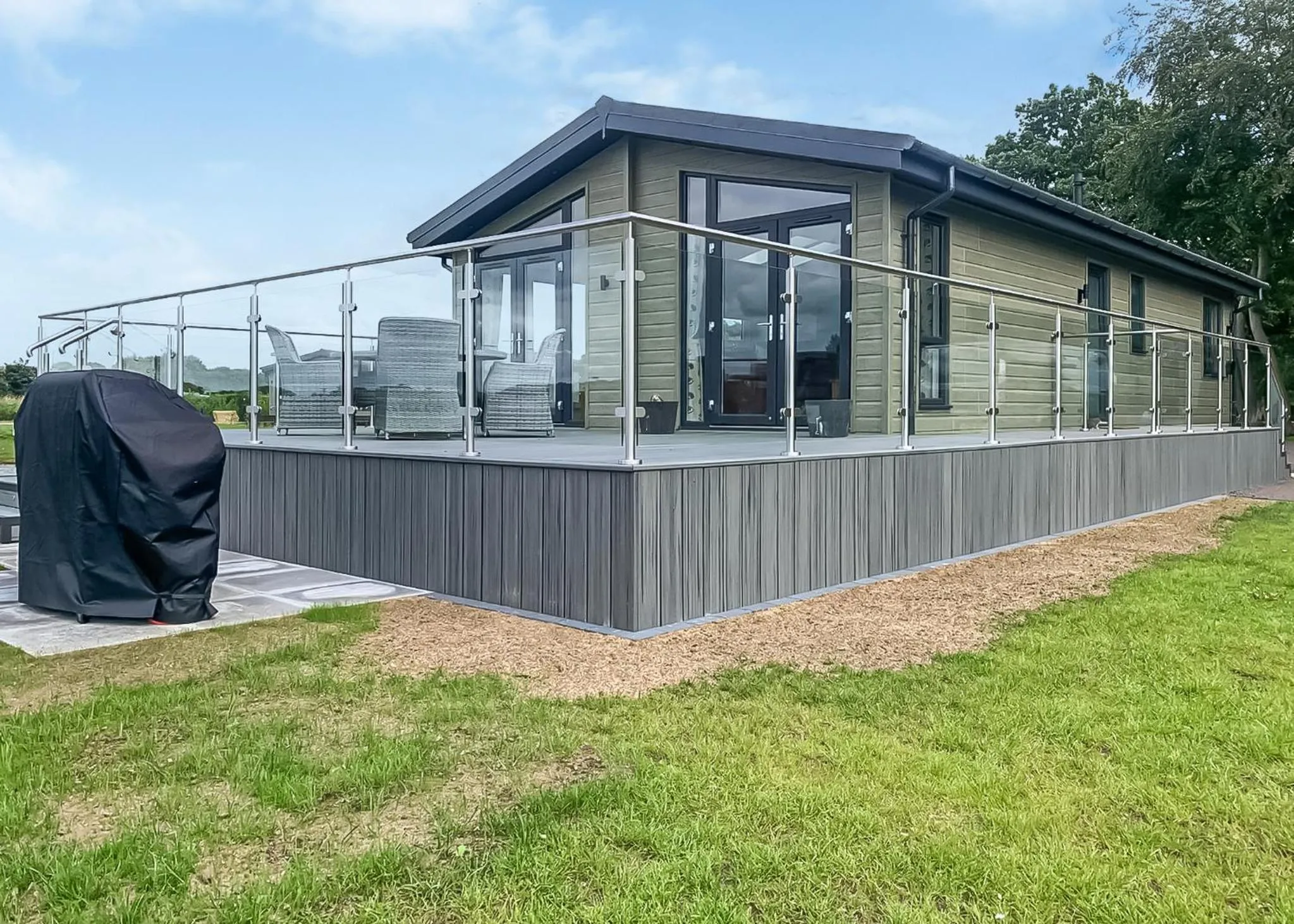 Property building in Lakeside Luxury Lodges