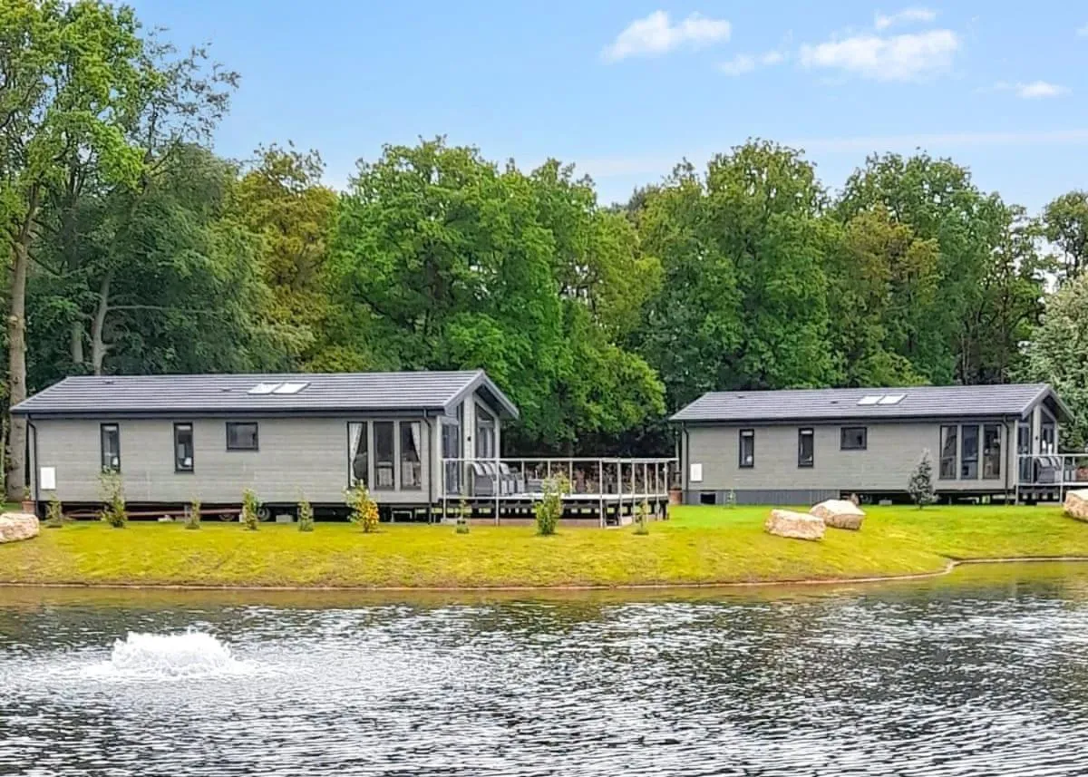 Property building in Lakeside Luxury Lodges