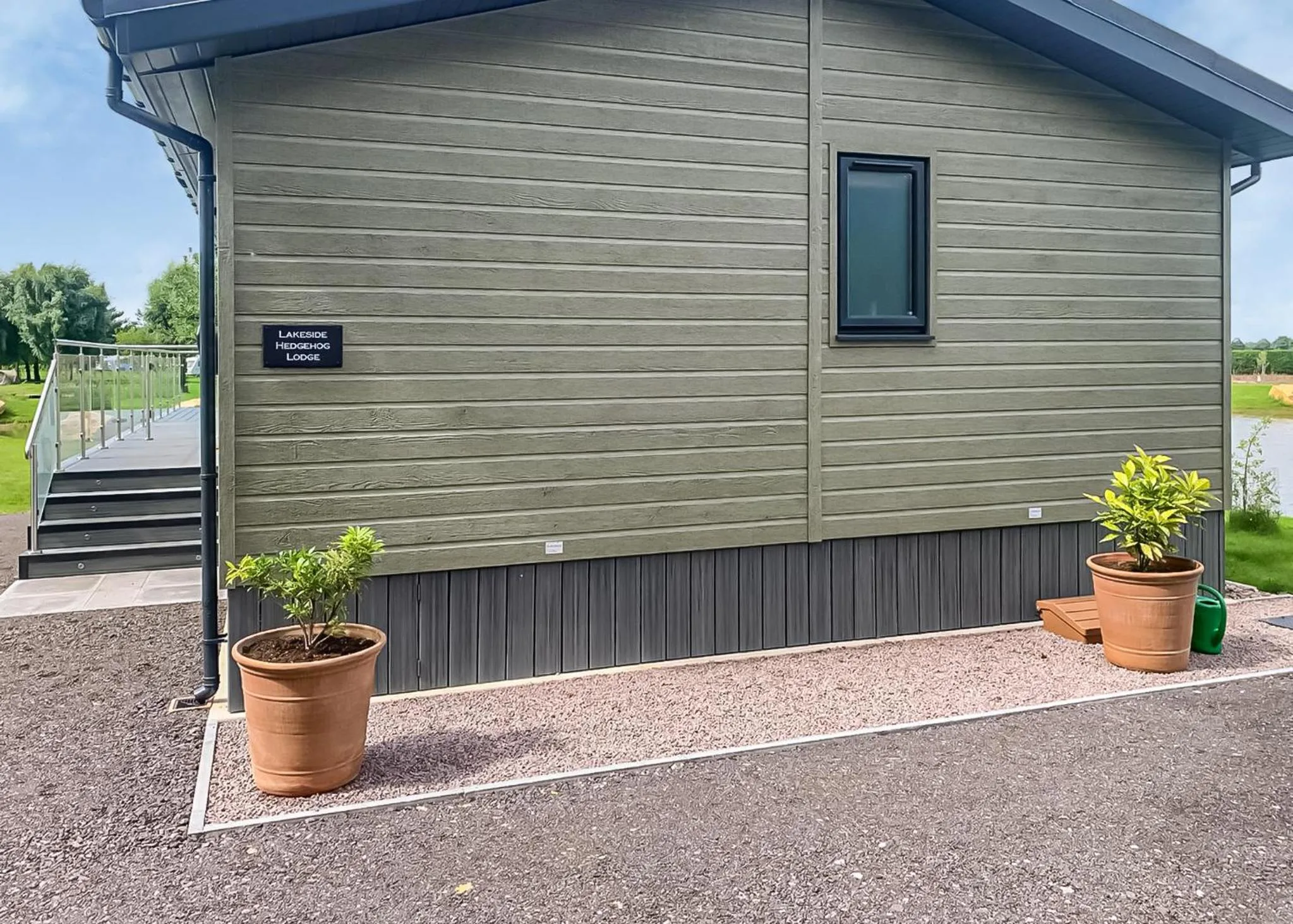 Property building in Lakeside Luxury Lodges