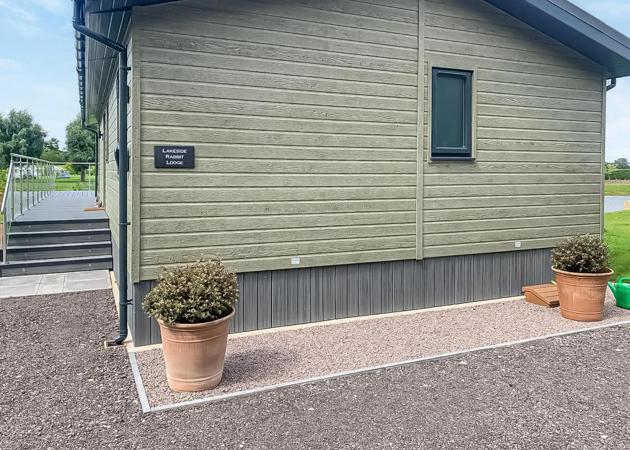 Property building in Lakeside Luxury Lodges