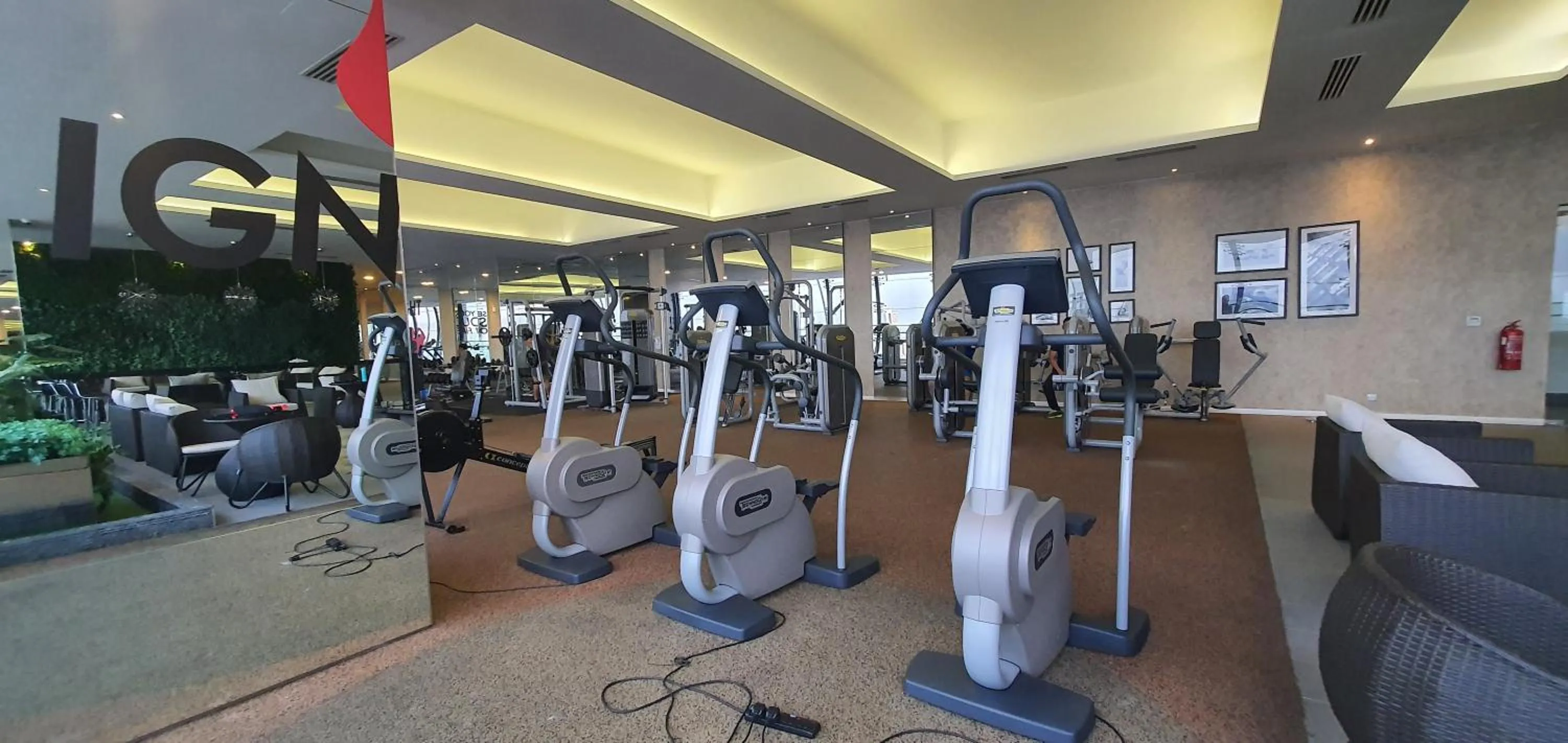 Fitness centre/facilities in M City Ampang KL city