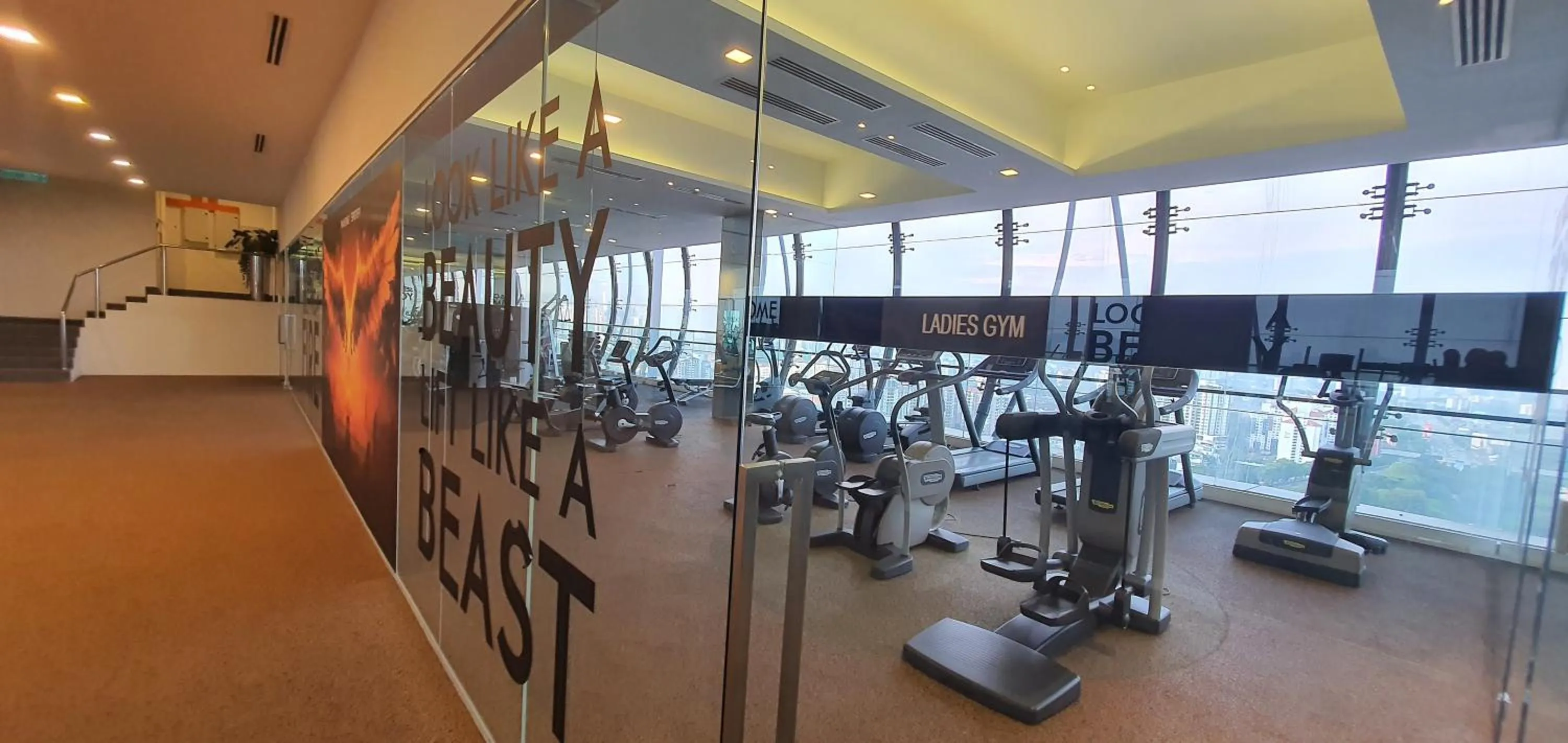 Fitness centre/facilities in M City Ampang KL city