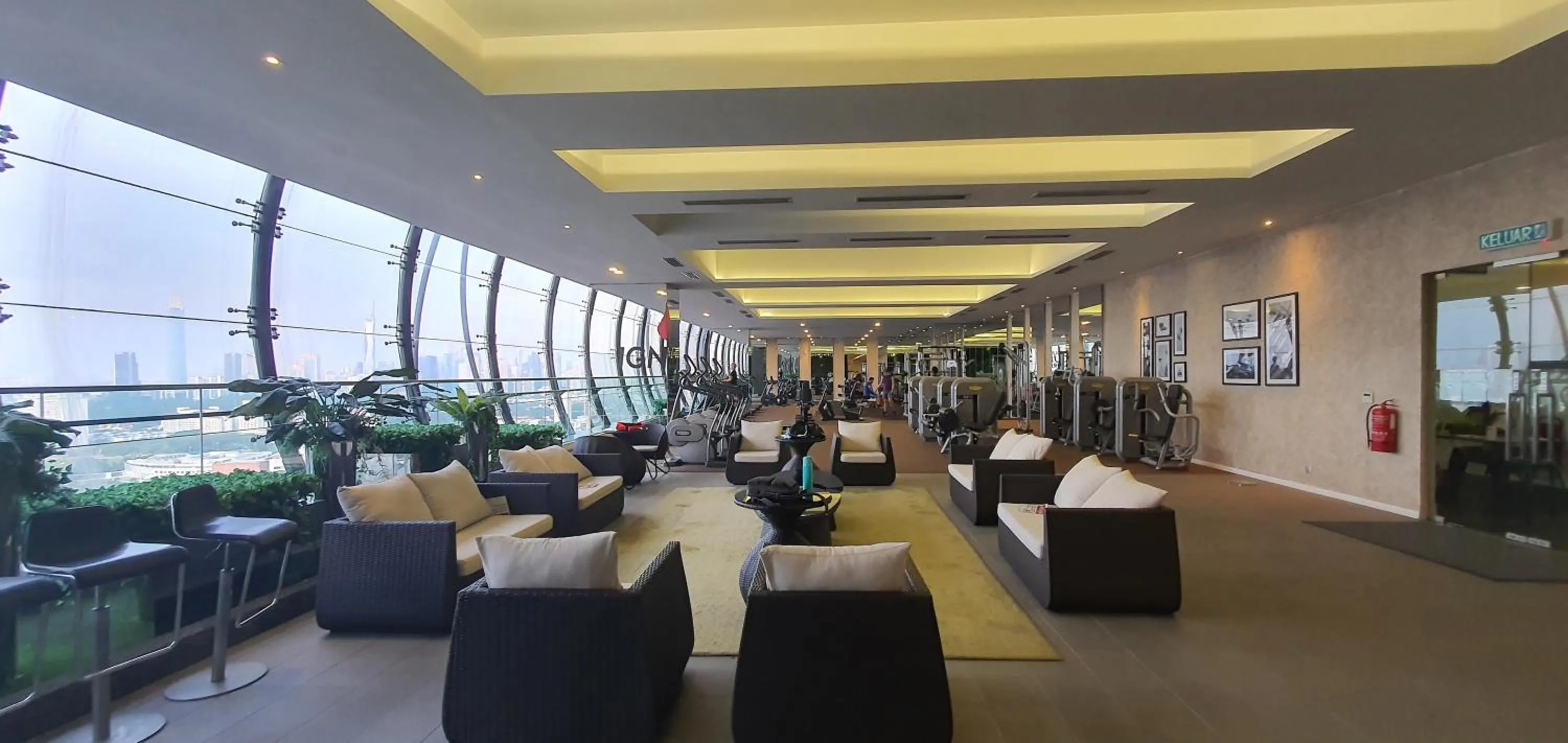 Fitness centre/facilities in M City Ampang KL city