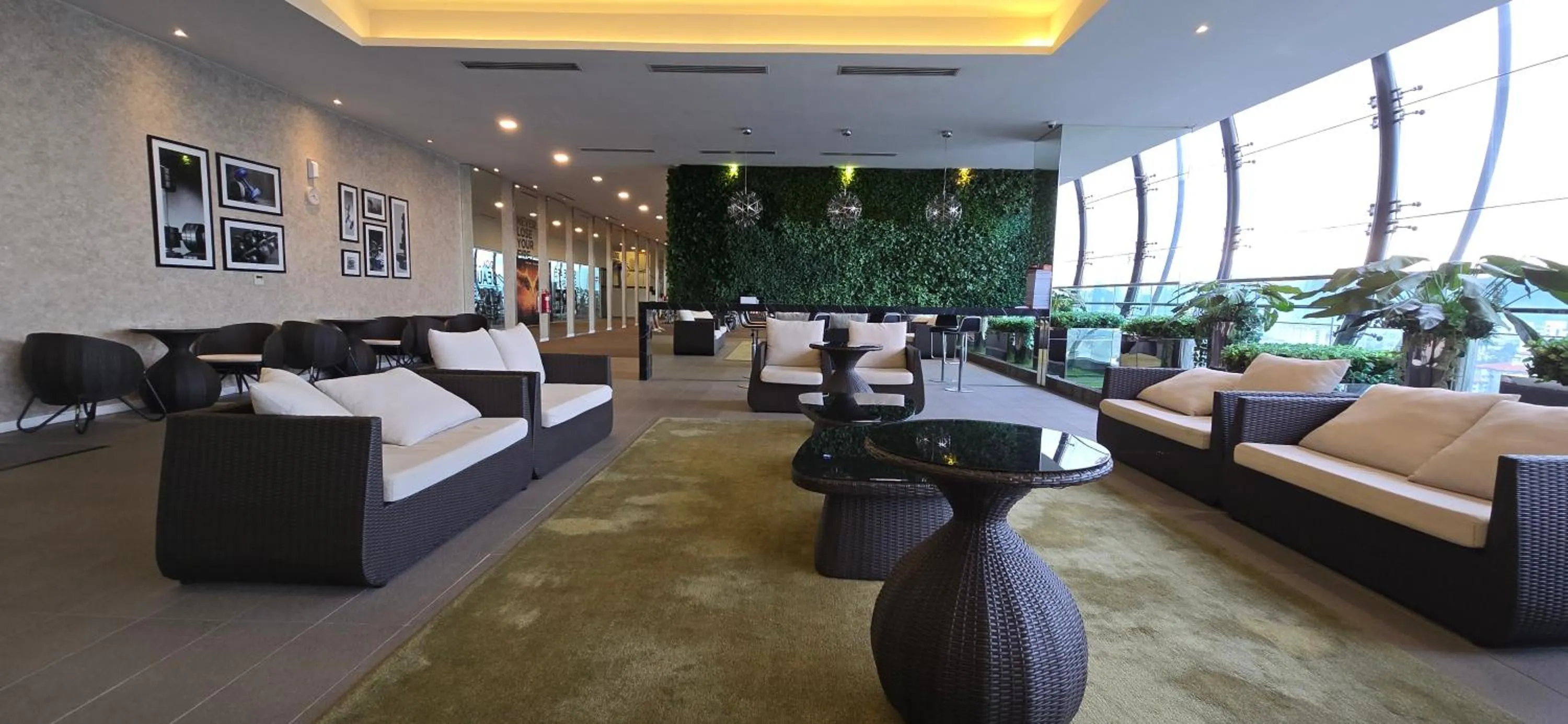 Seating area in M City Ampang KL city