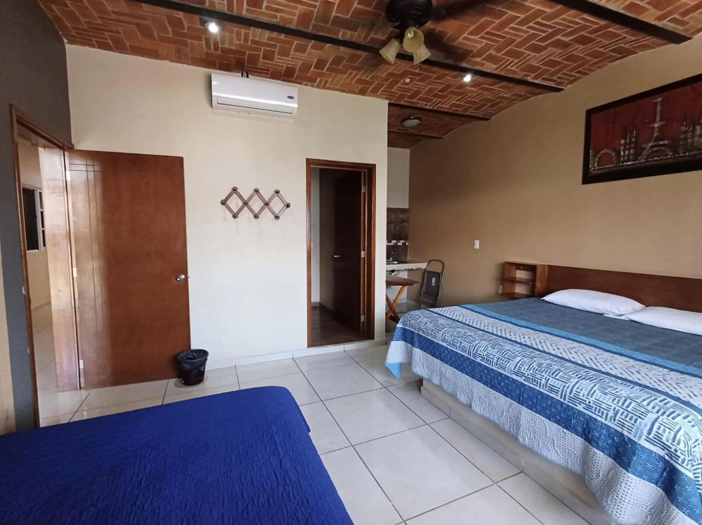 Bed in Hotel Cañada's & Bungalows