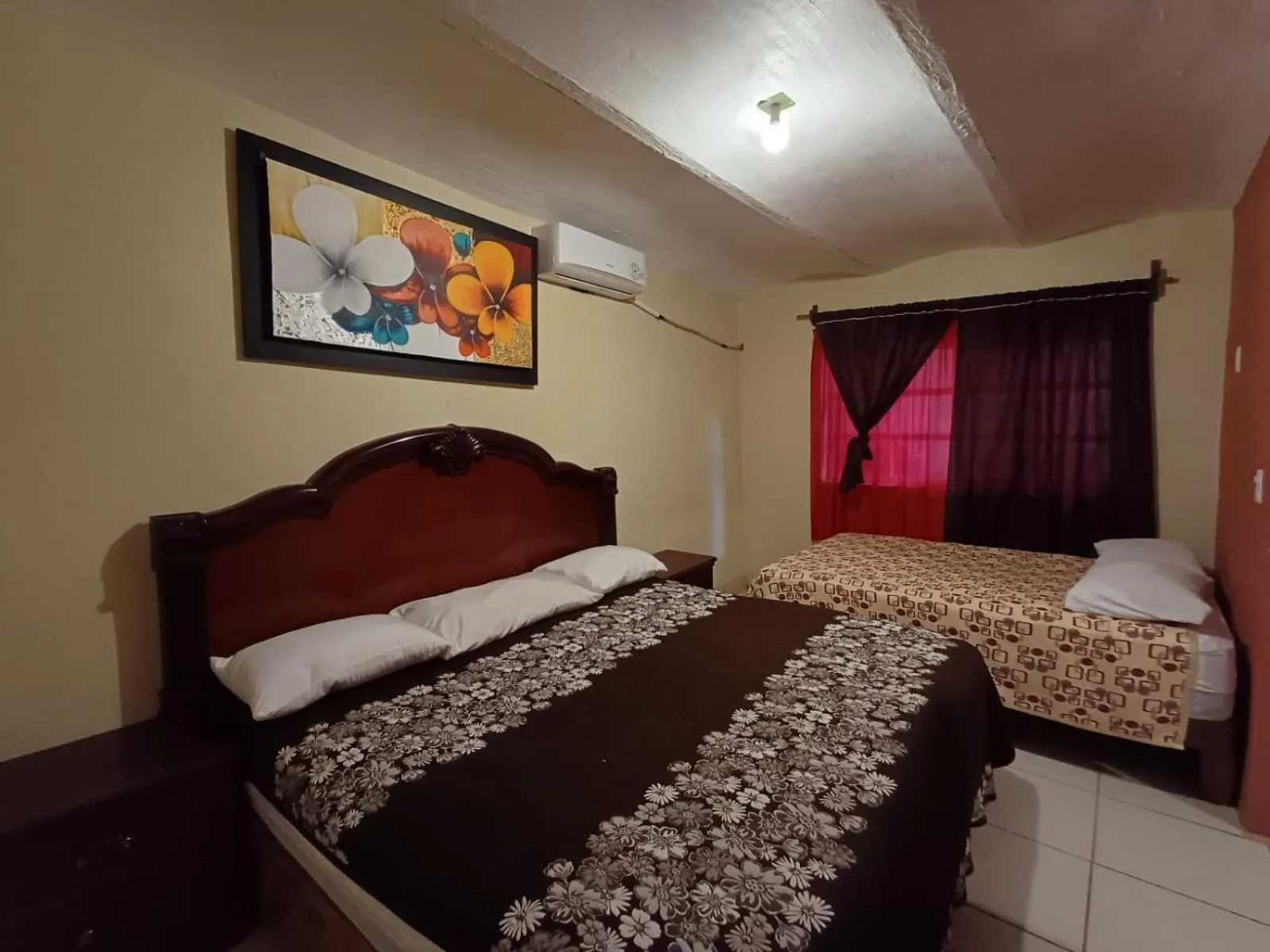 Bed in Hotel Cañada's & Bungalows