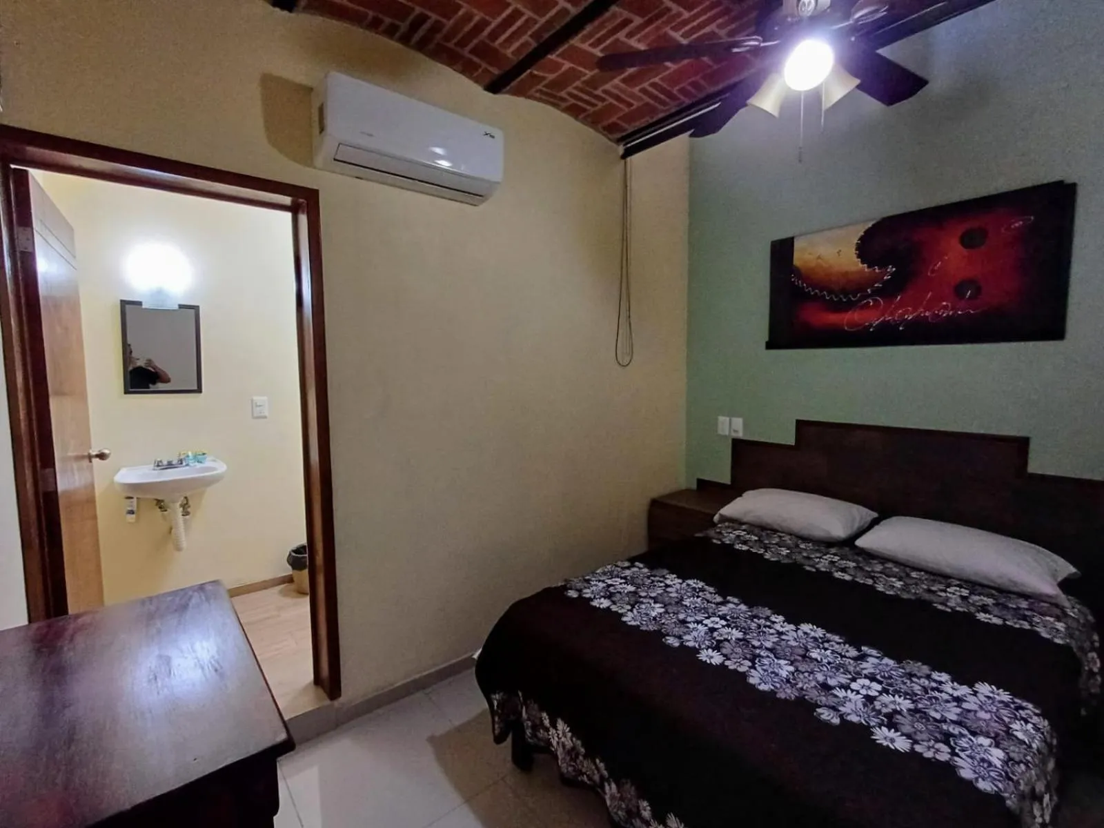 Bed in Hotel Cañada's & Bungalows
