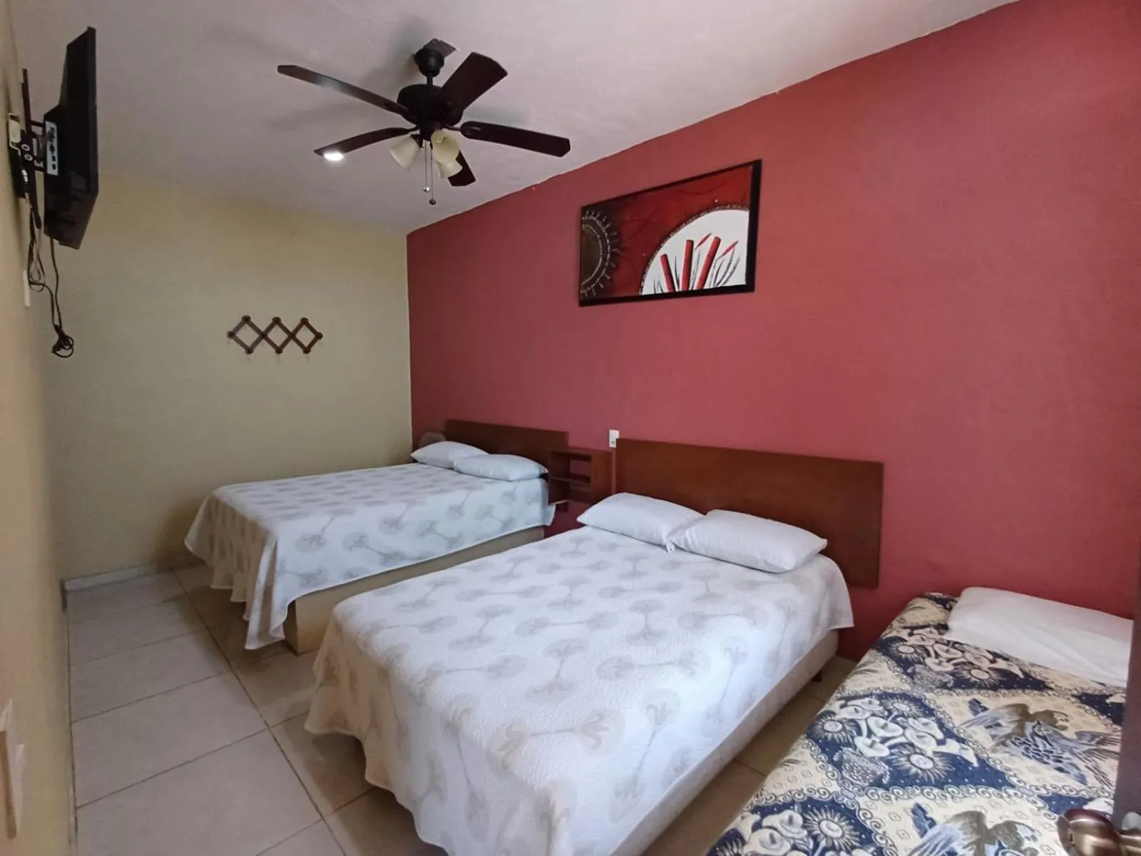 Bed in Hotel Cañada's & Bungalows
