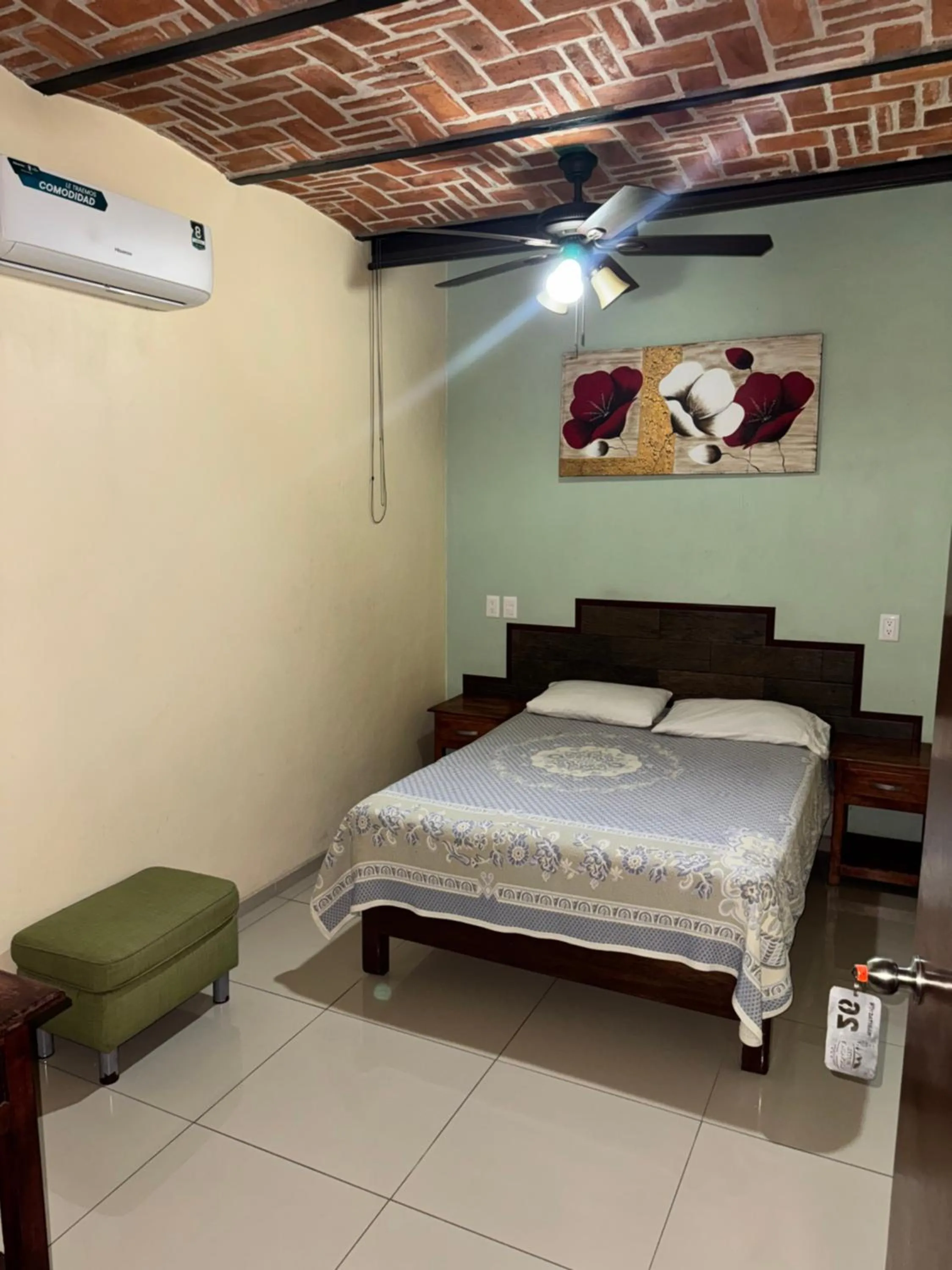 Bed in Hotel Cañada's & Bungalows
