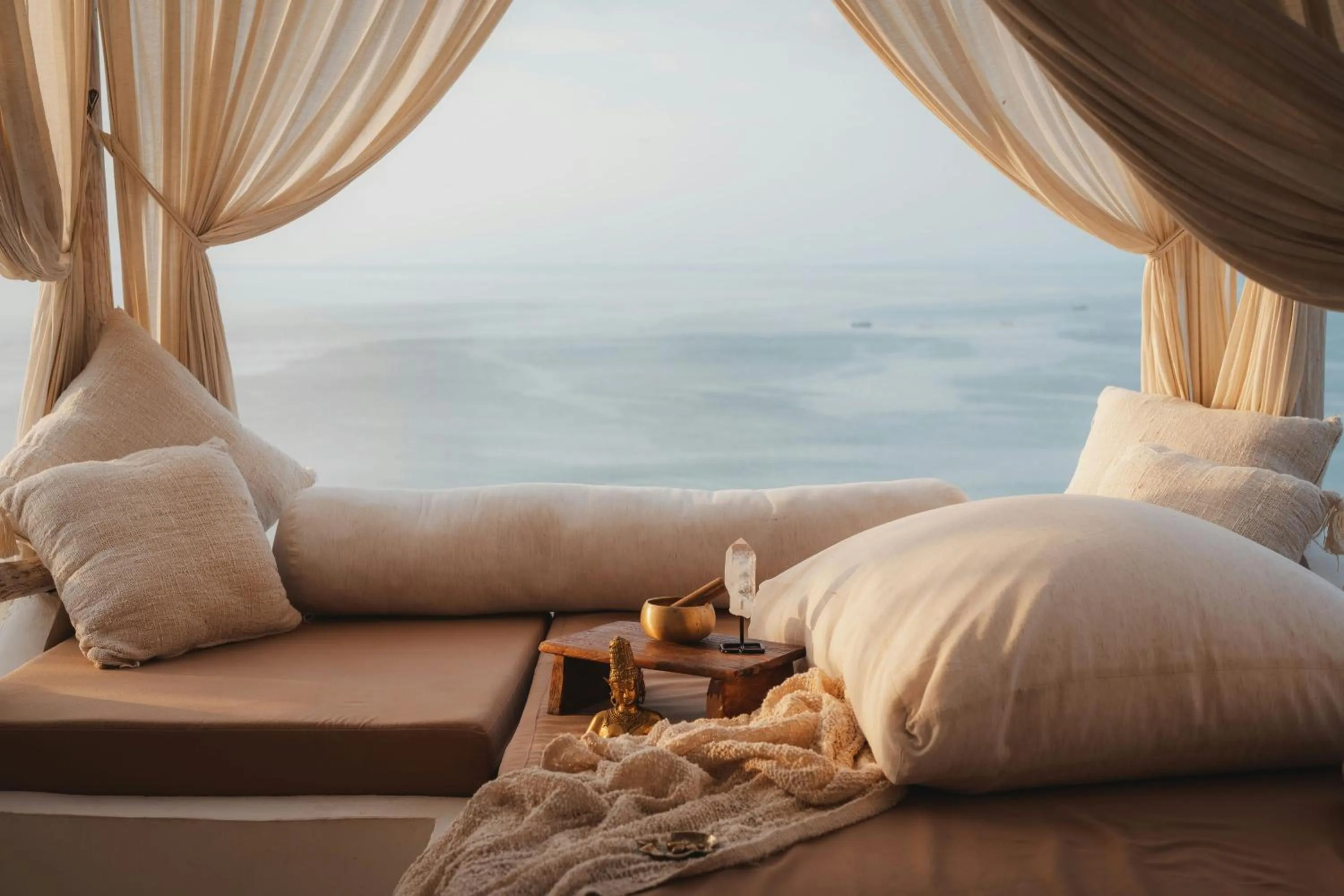 Bed in Ocean Nymphs Villa