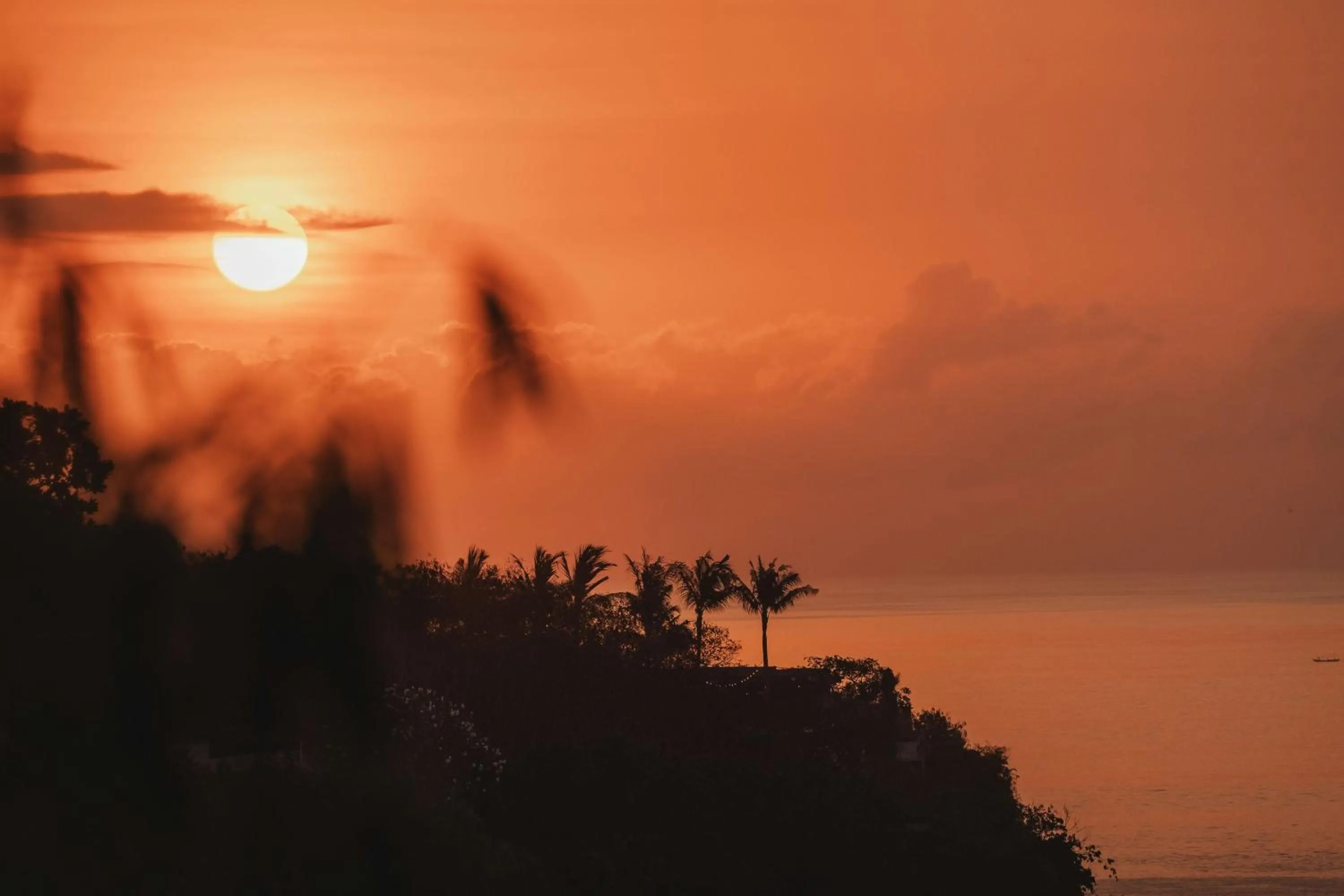 Sunset in Ocean Nymphs Villa