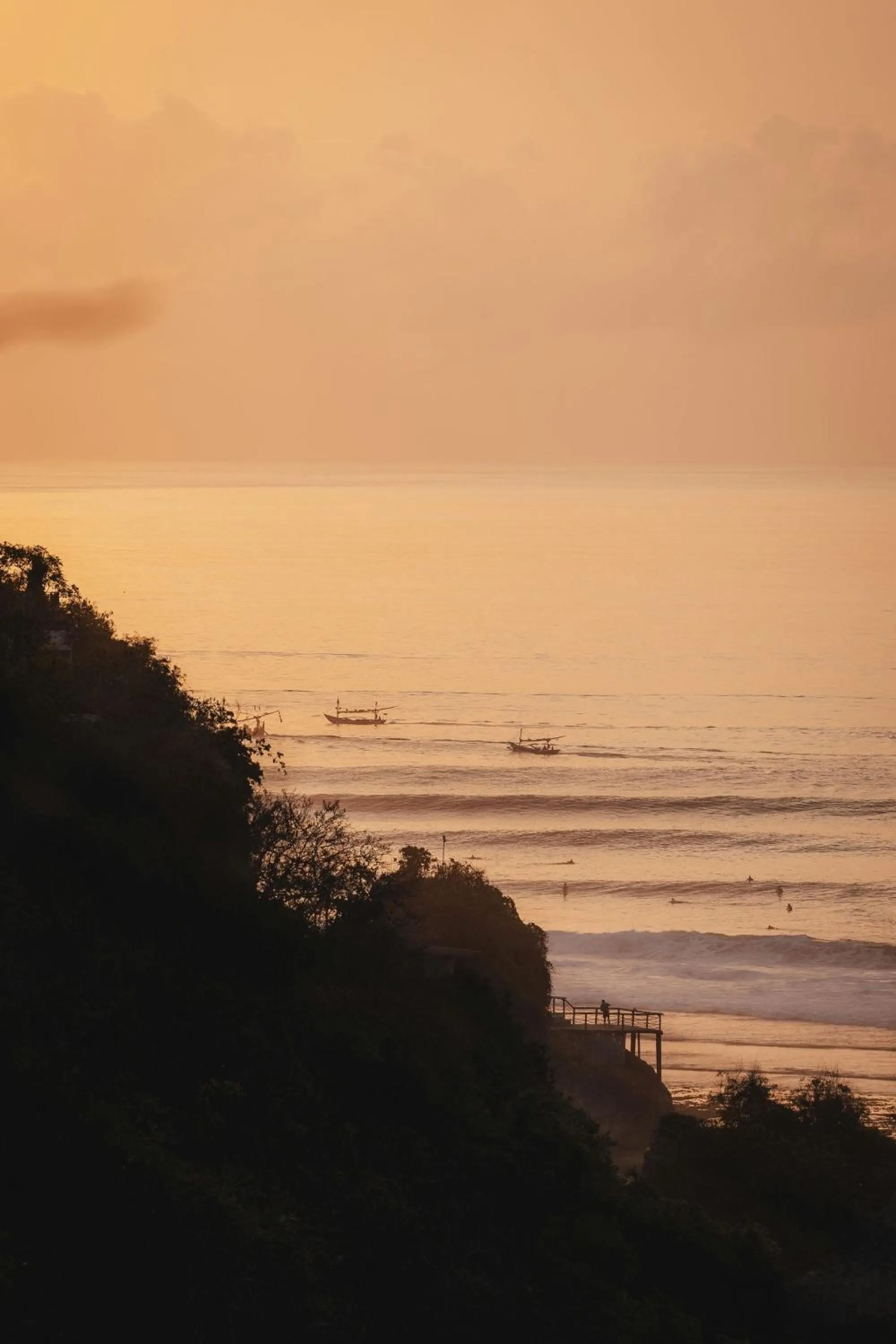 Sunset in Ocean Nymphs Villa