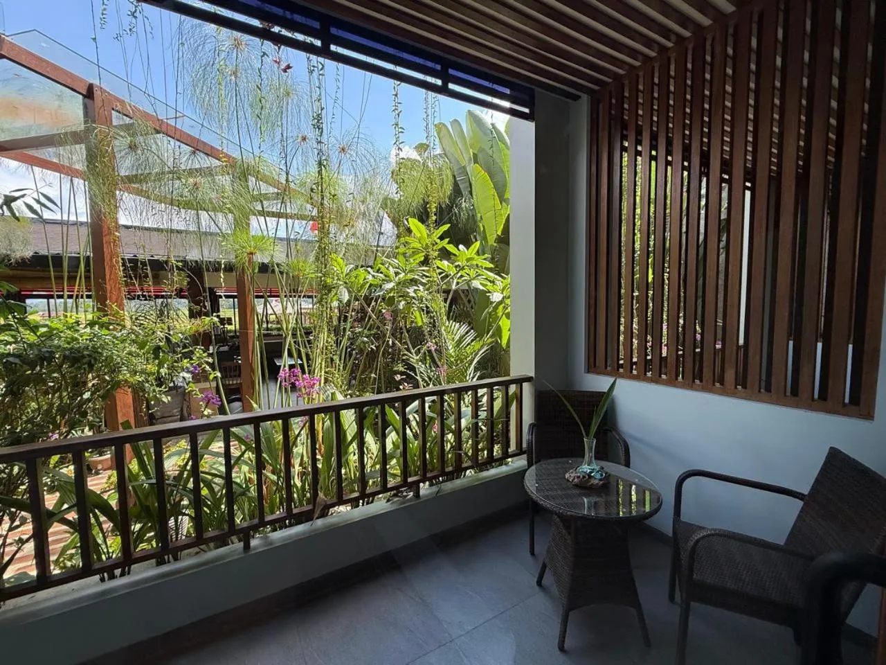 Garden view in Santai Toraja