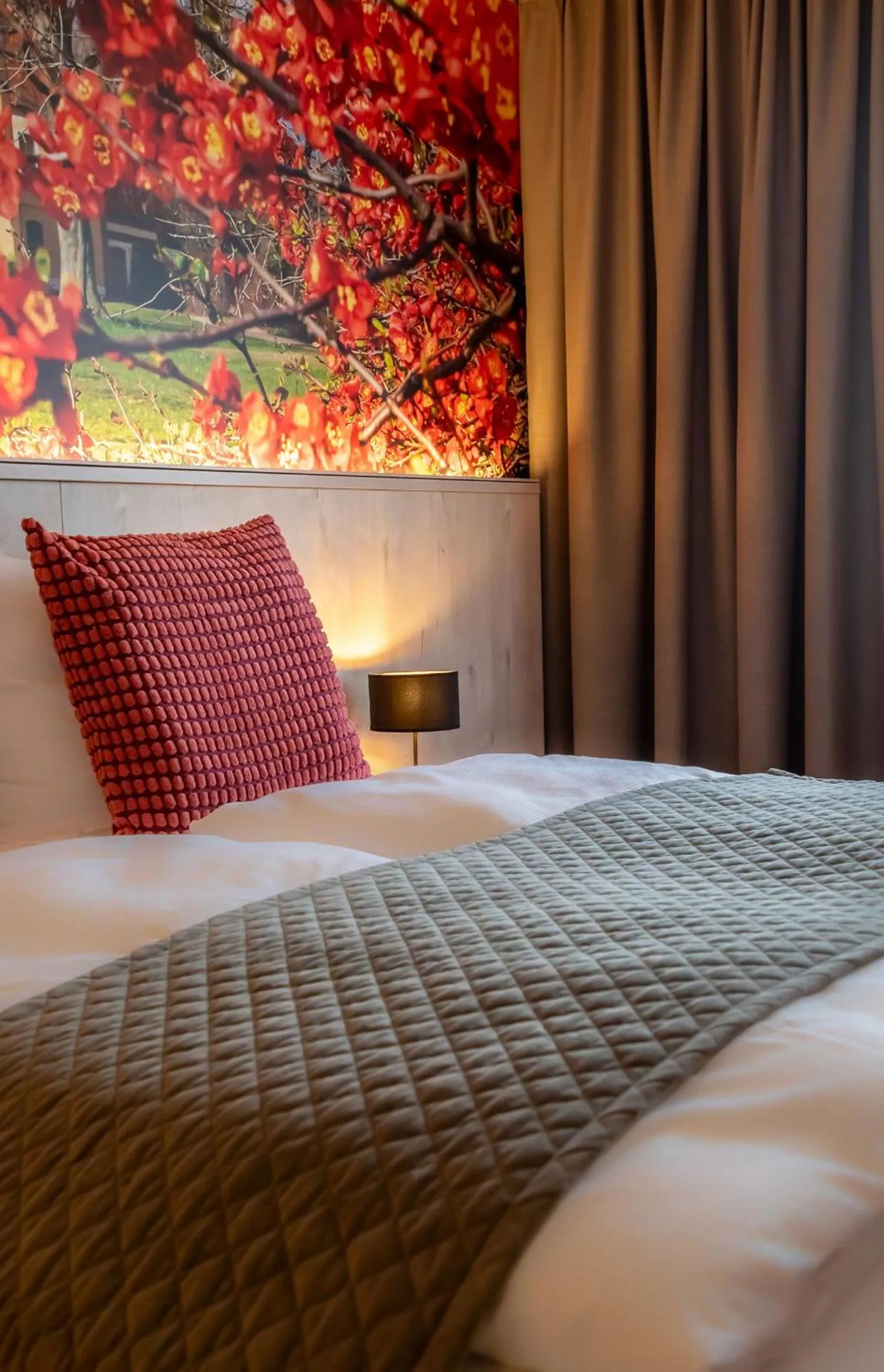 Bed in Hotel Restaurant Elbebrücke