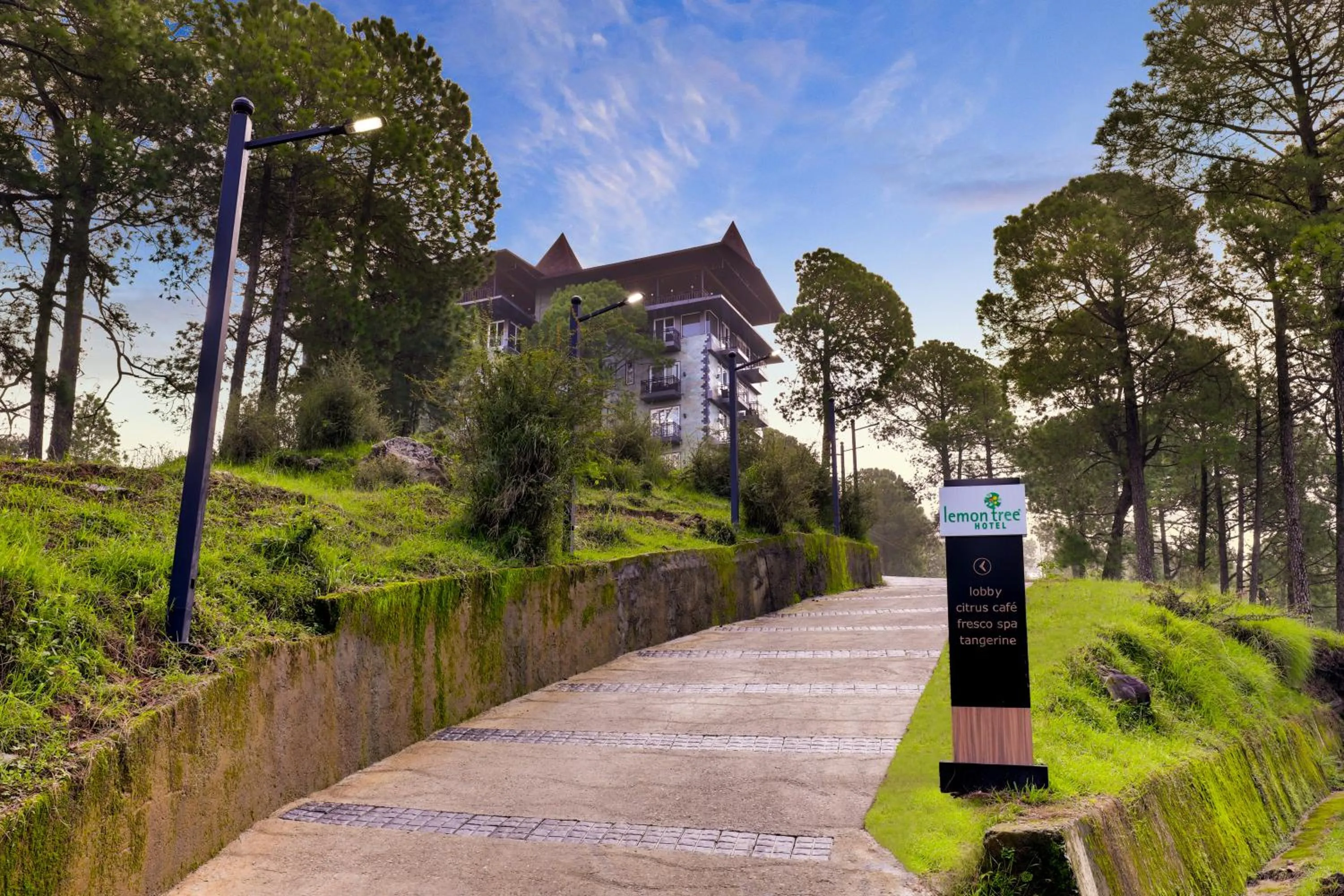 Natural landscape in Lemon Tree Hotel, Mcleodganj