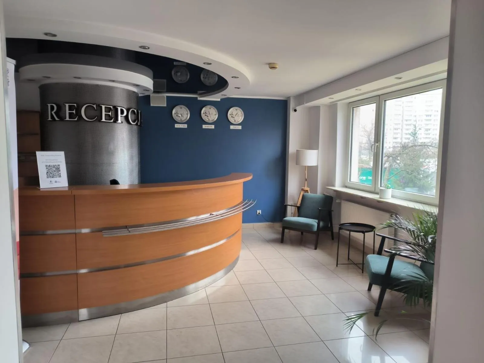 Lobby or reception in Hotel Wilanów