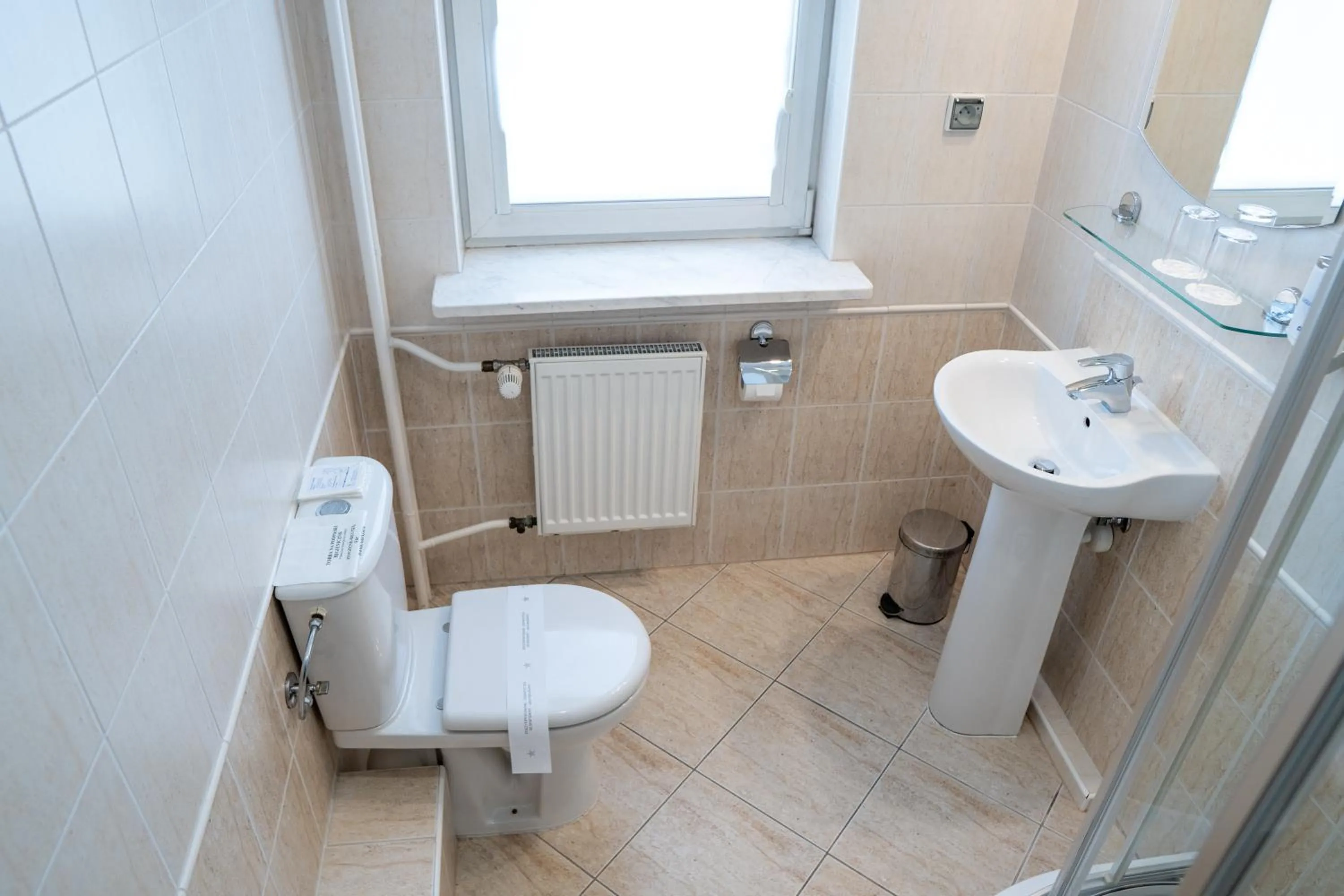 Shower in Hotel Wilanów