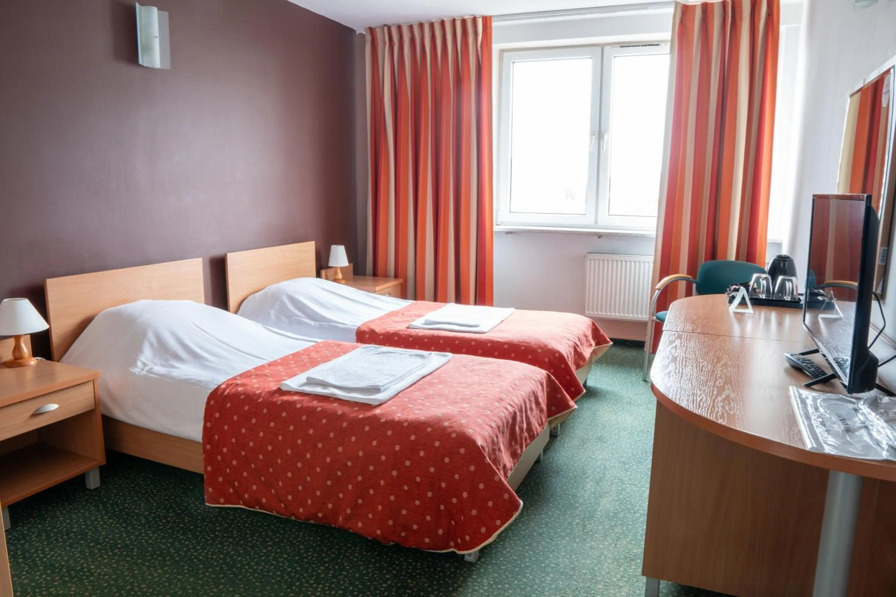 Bed in Hotel Wilanów