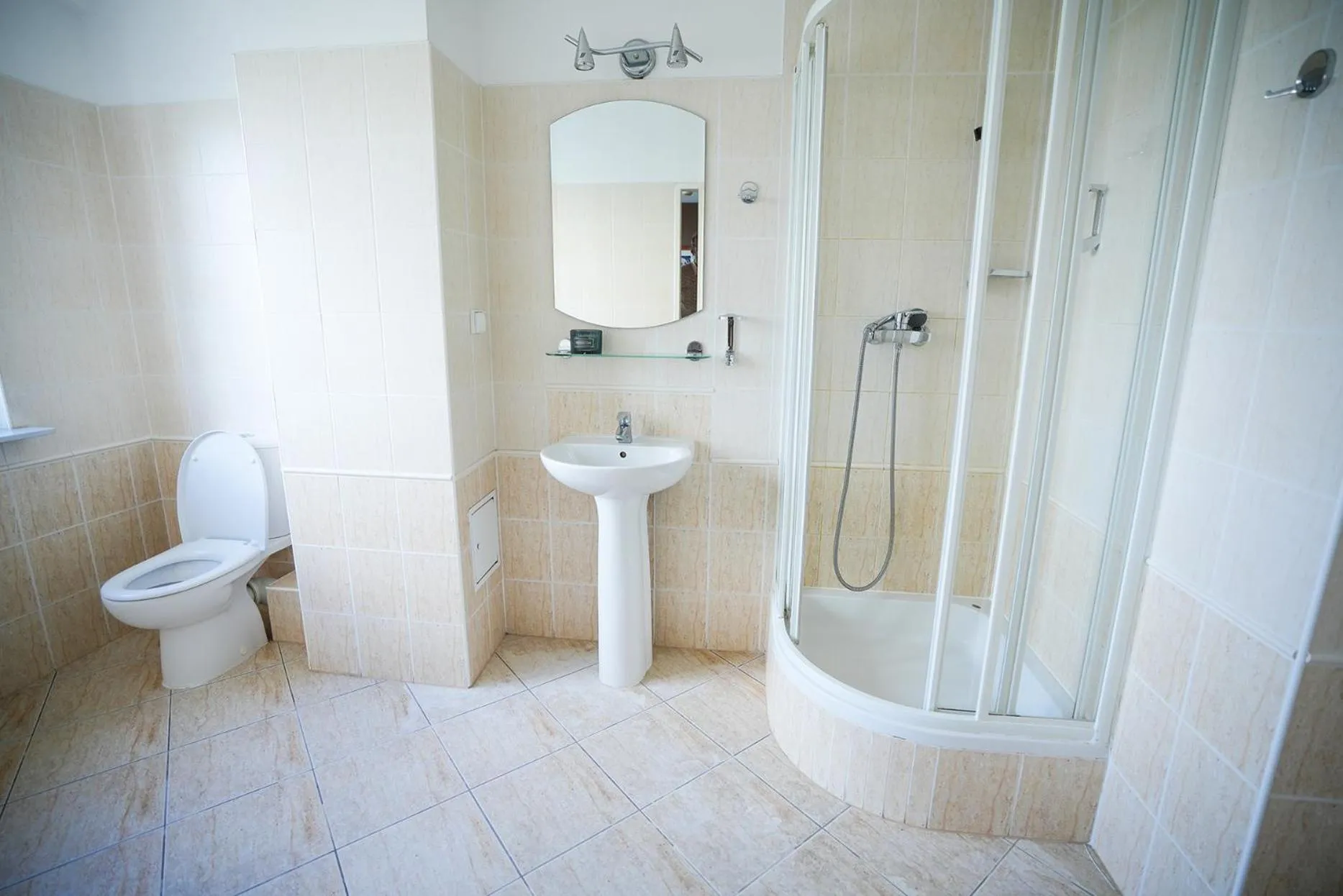 Shower in Hotel Wilanów