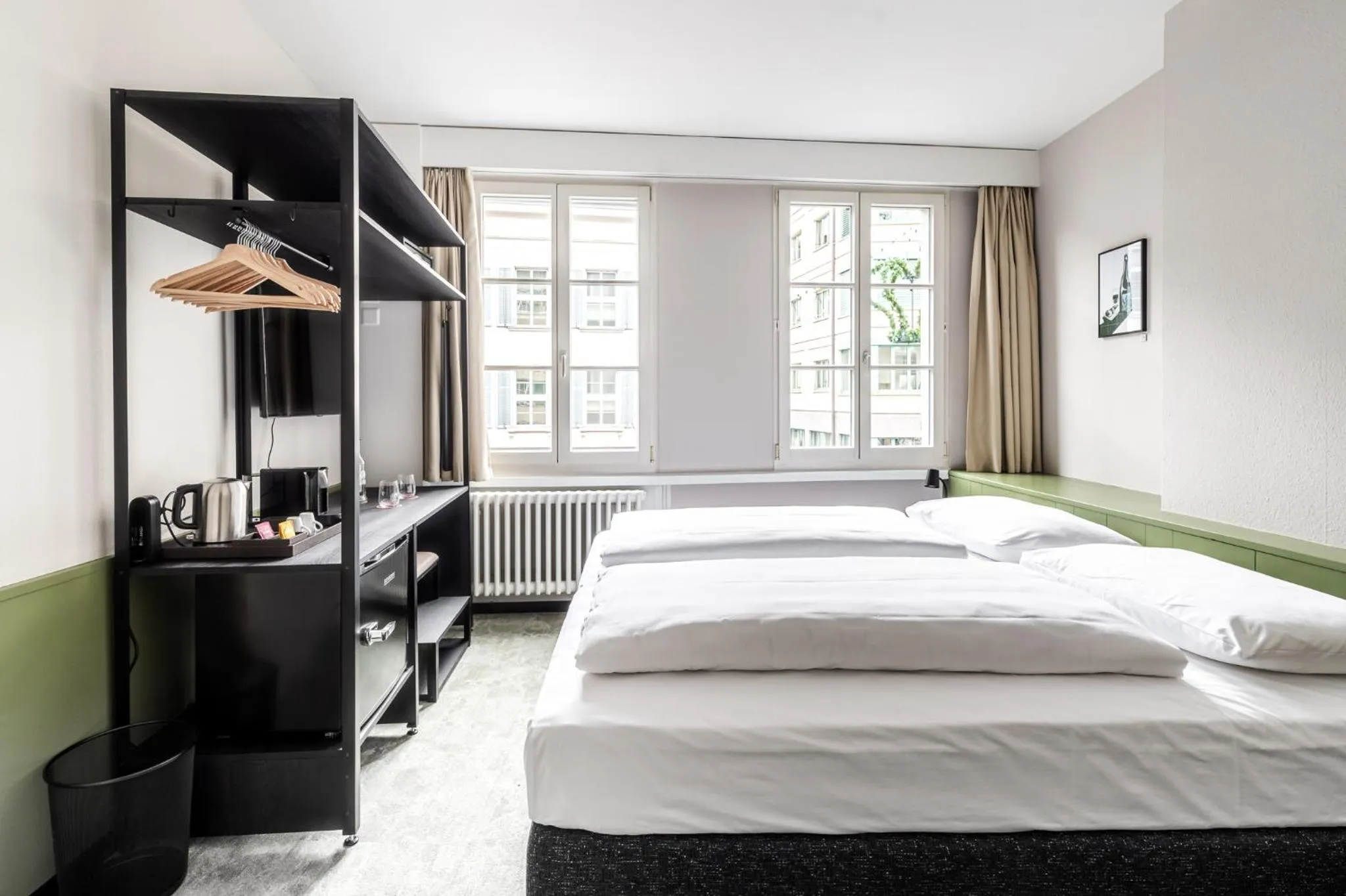 Bed in Hotel Goldener Stern - Self check-in