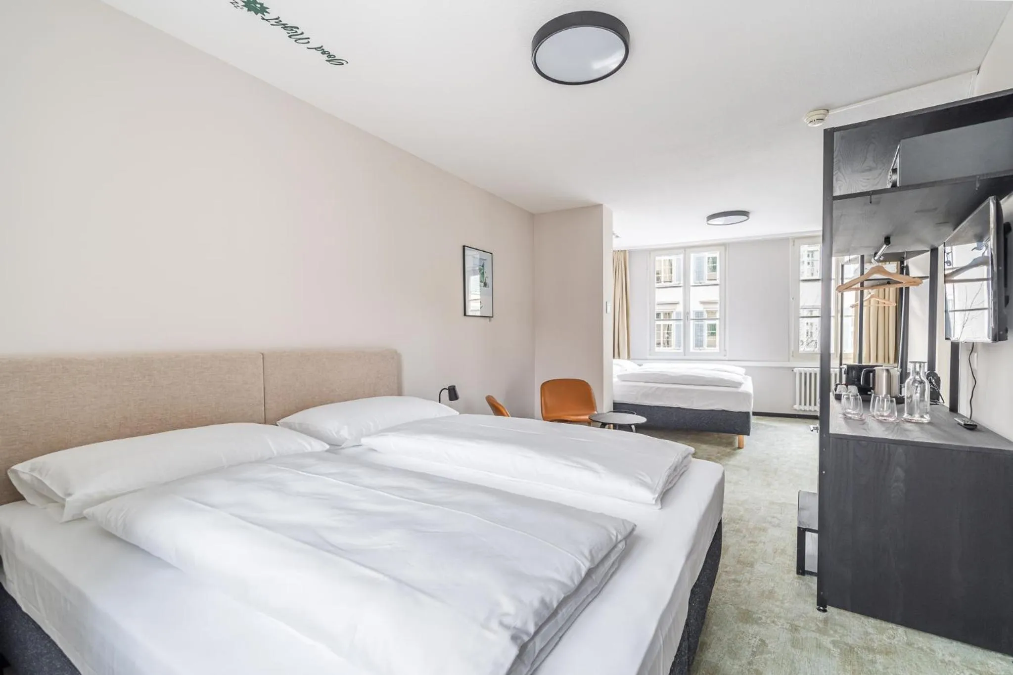 Bed in Hotel Goldener Stern - Self check-in