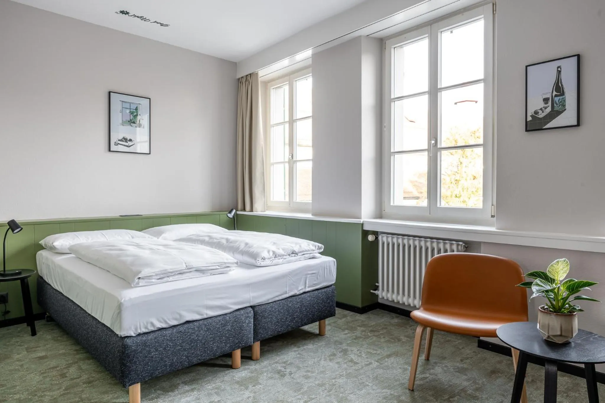 Bed in Hotel Goldener Stern - Self check-in