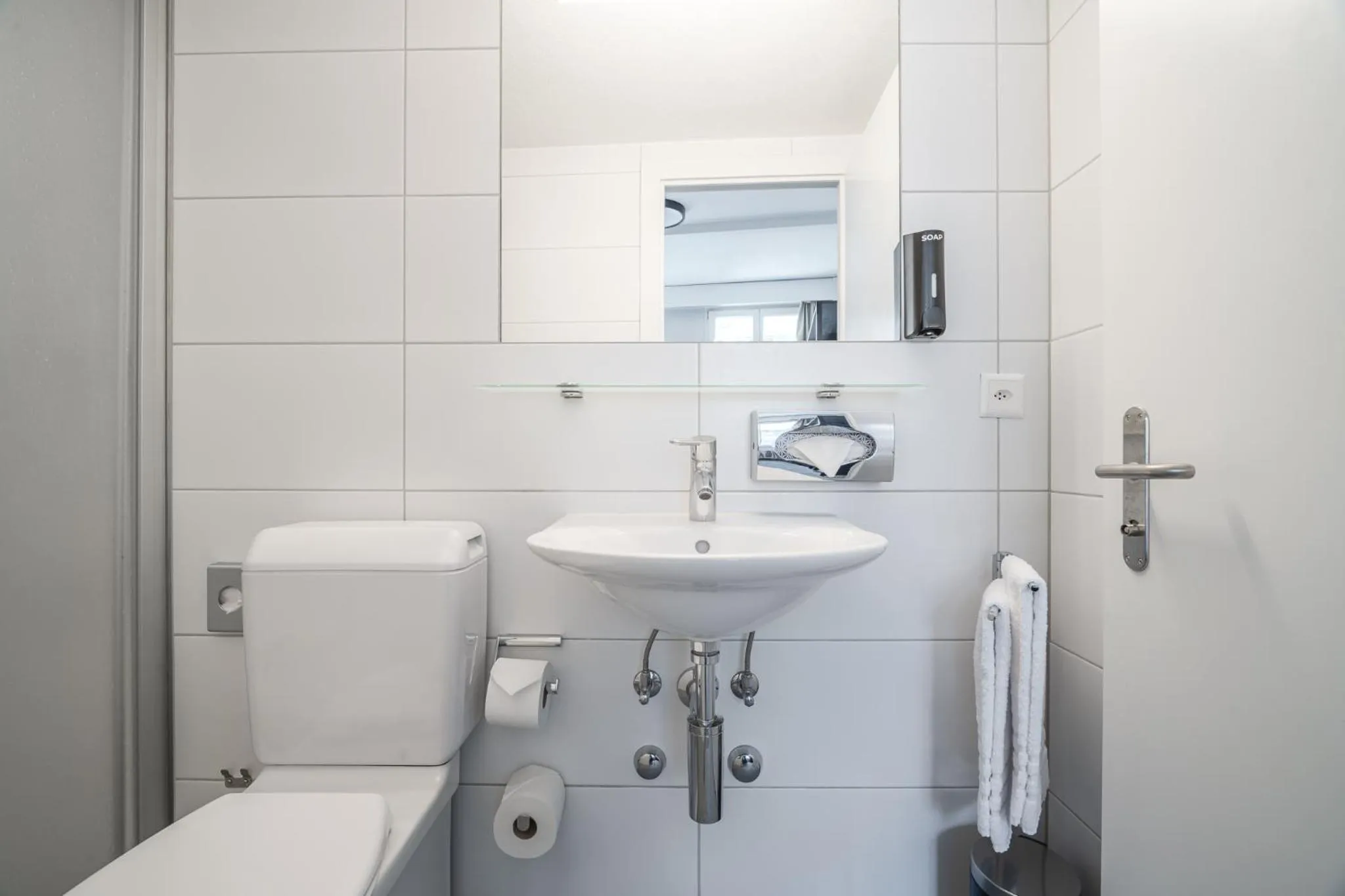 Toilet in Hotel Goldener Stern - Self check-in