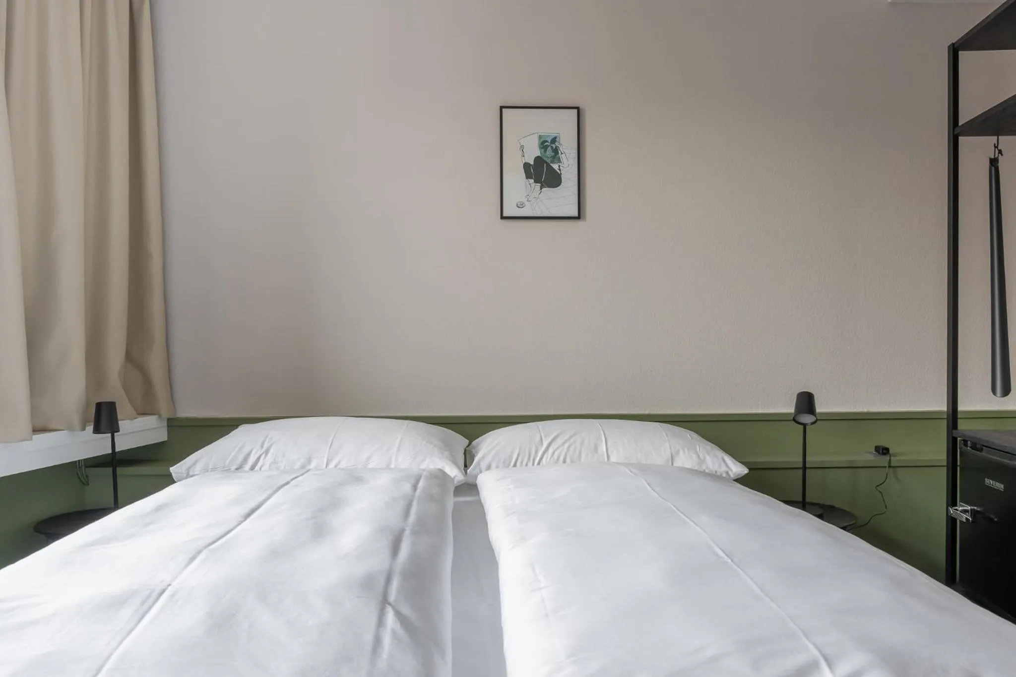 Bed in Hotel Goldener Stern - Self check-in