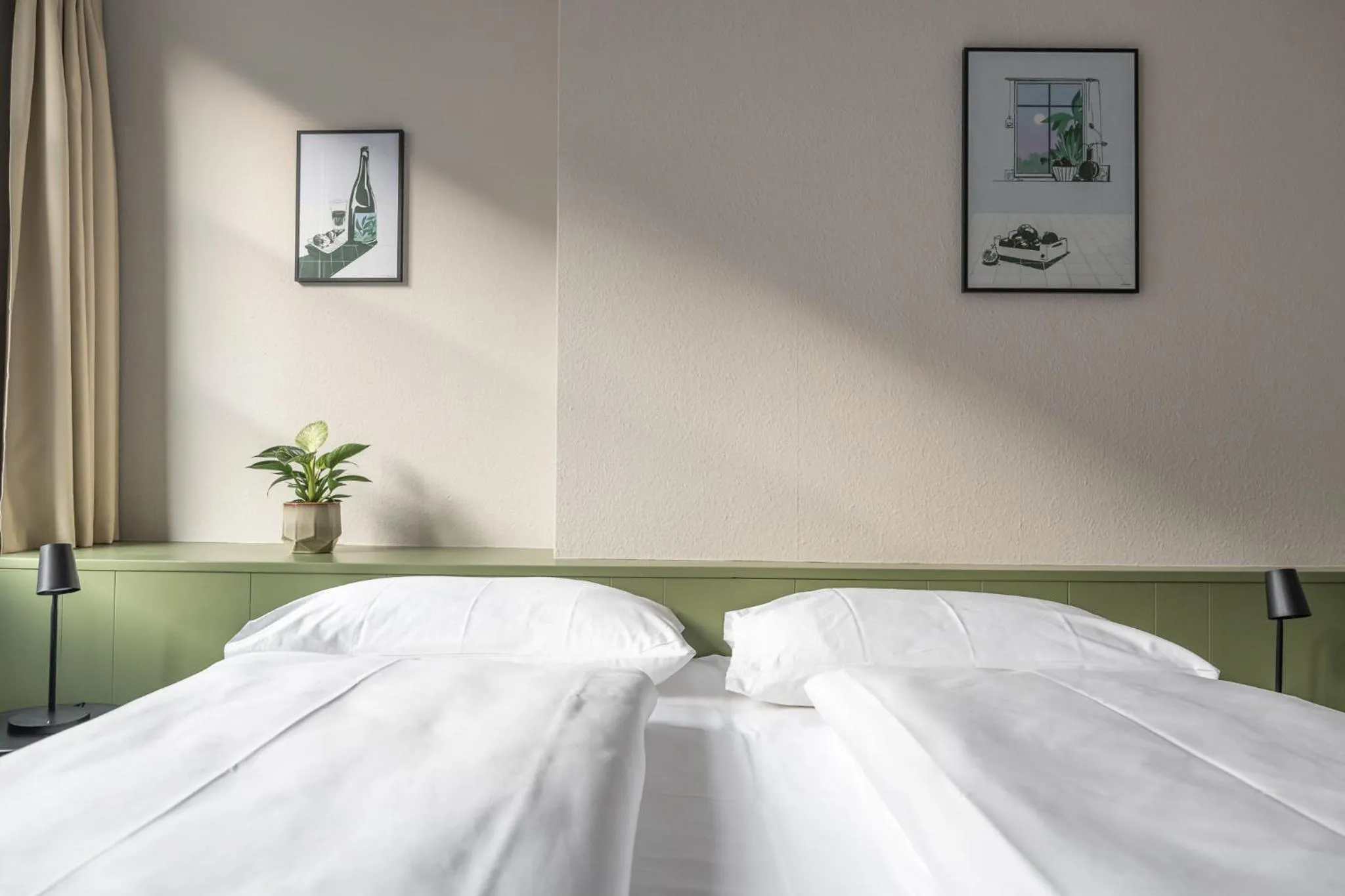 Bed in Hotel Goldener Stern - Self check-in