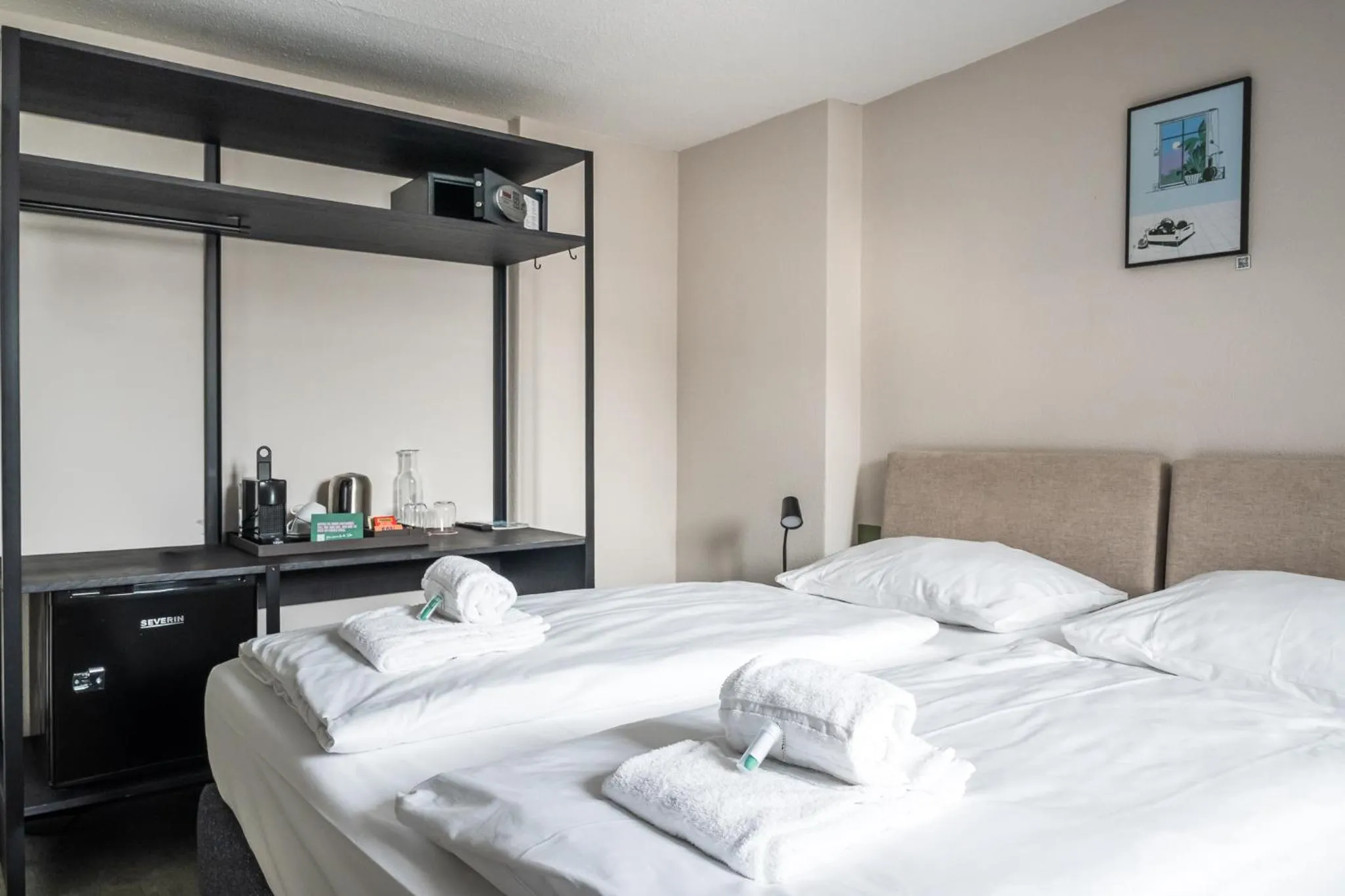 Bed in Hotel Goldener Stern - Self check-in