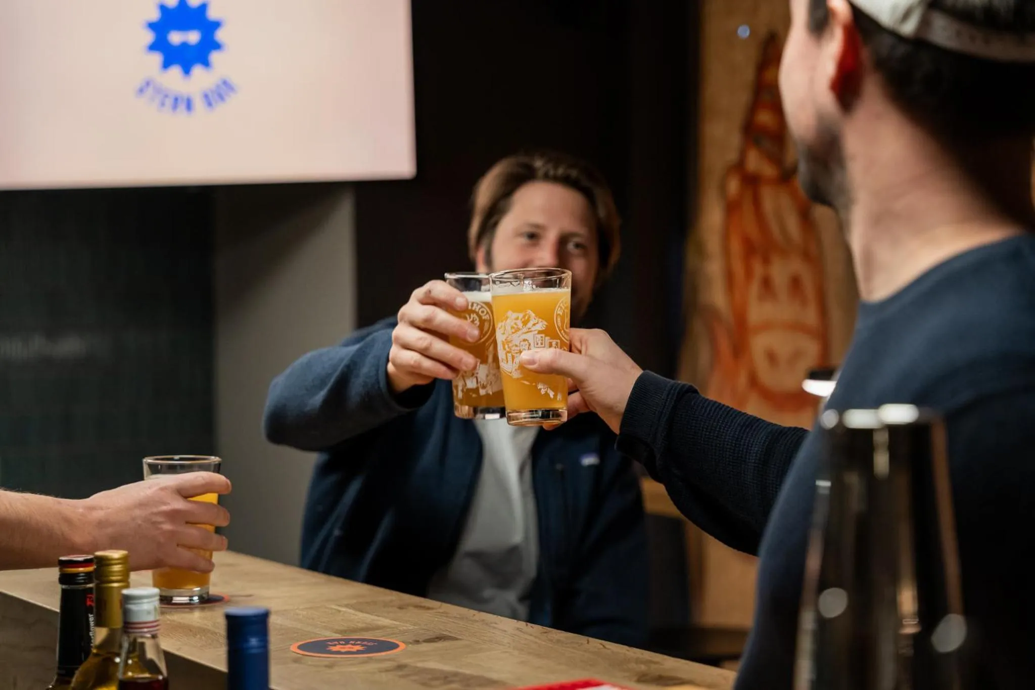 Lounge or bar in Hotel Goldener Stern - Self check-in