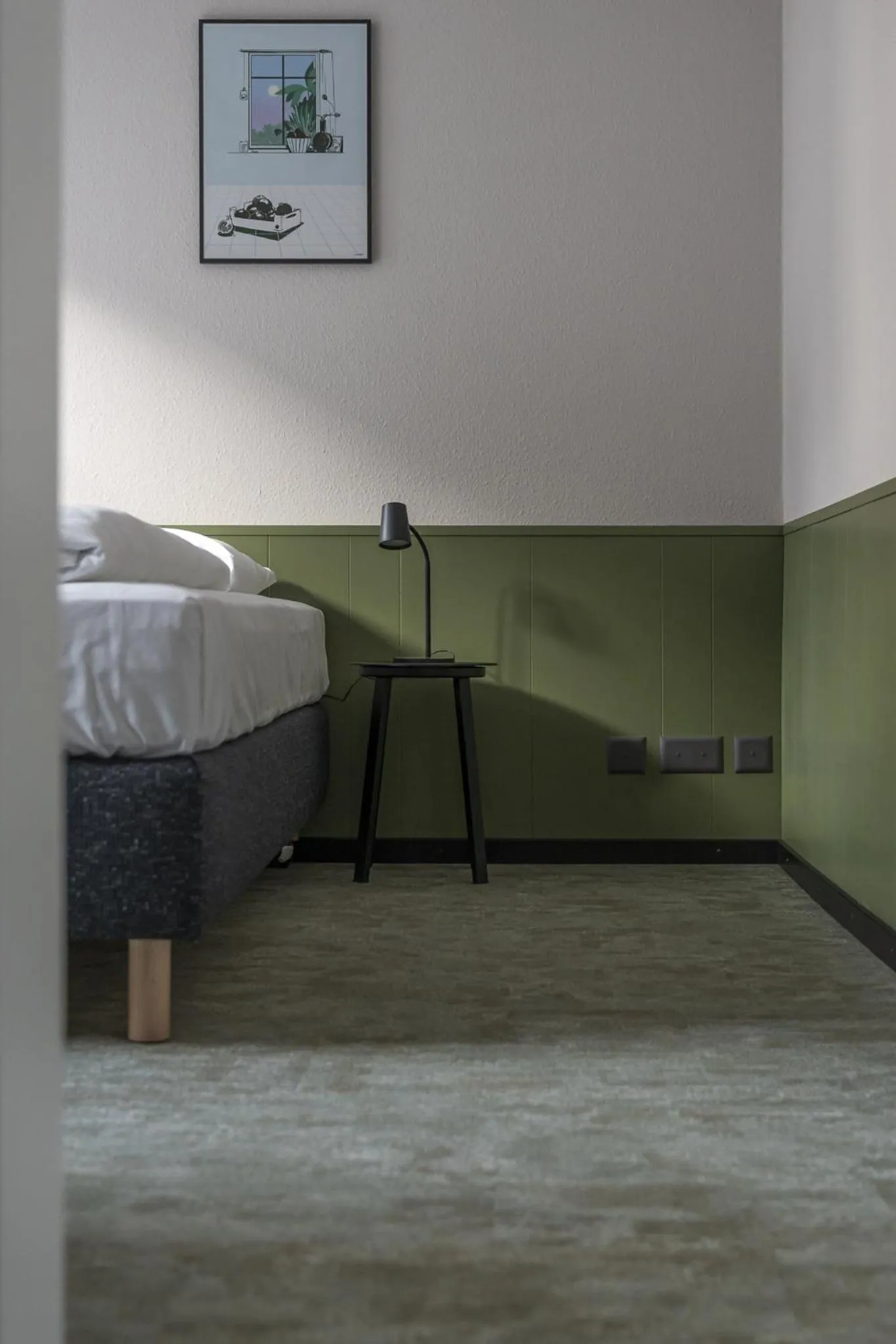 Bed in Hotel Goldener Stern - Self check-in