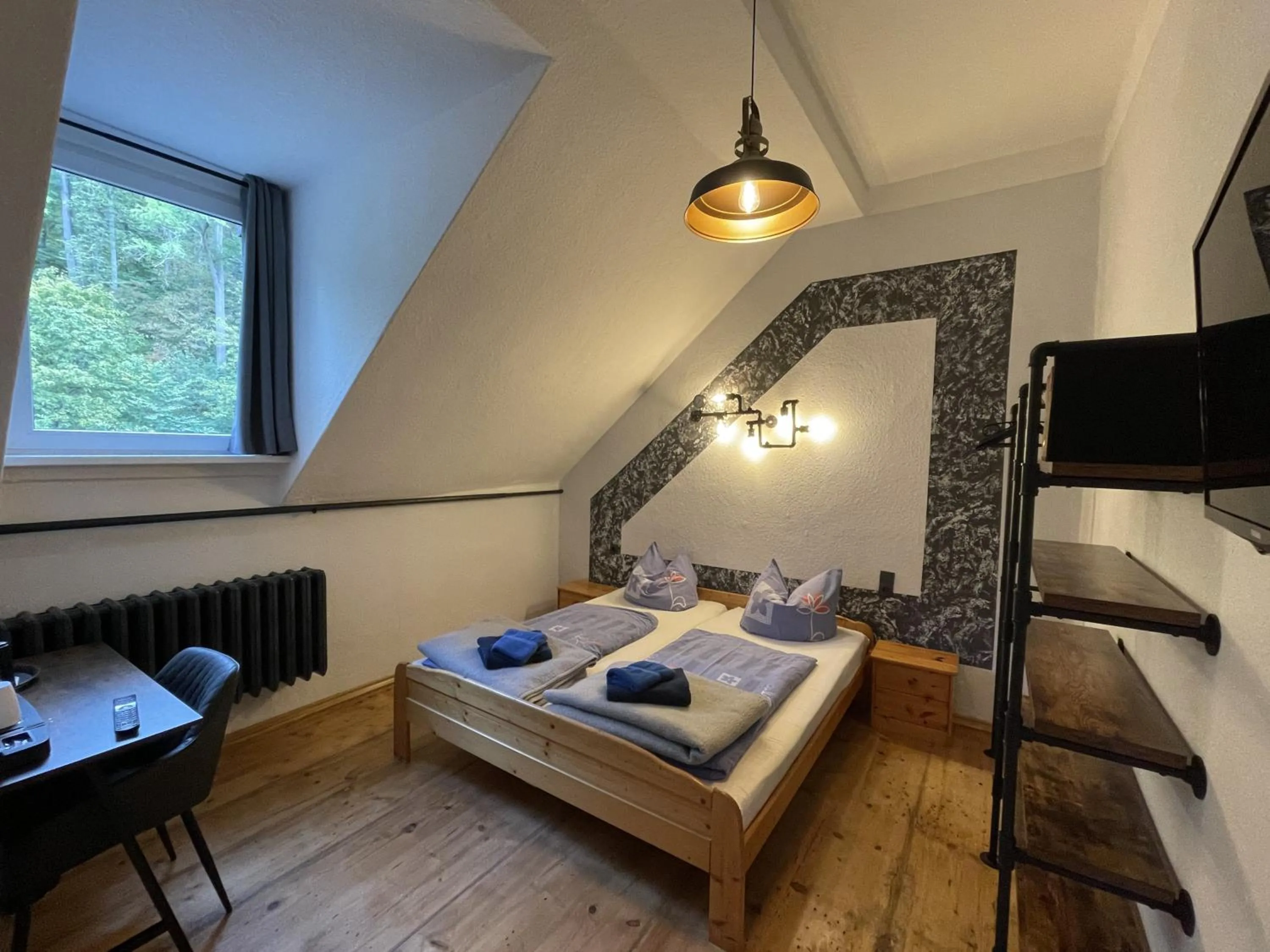 Photo of the whole room, Bed in Hotel Mühlental