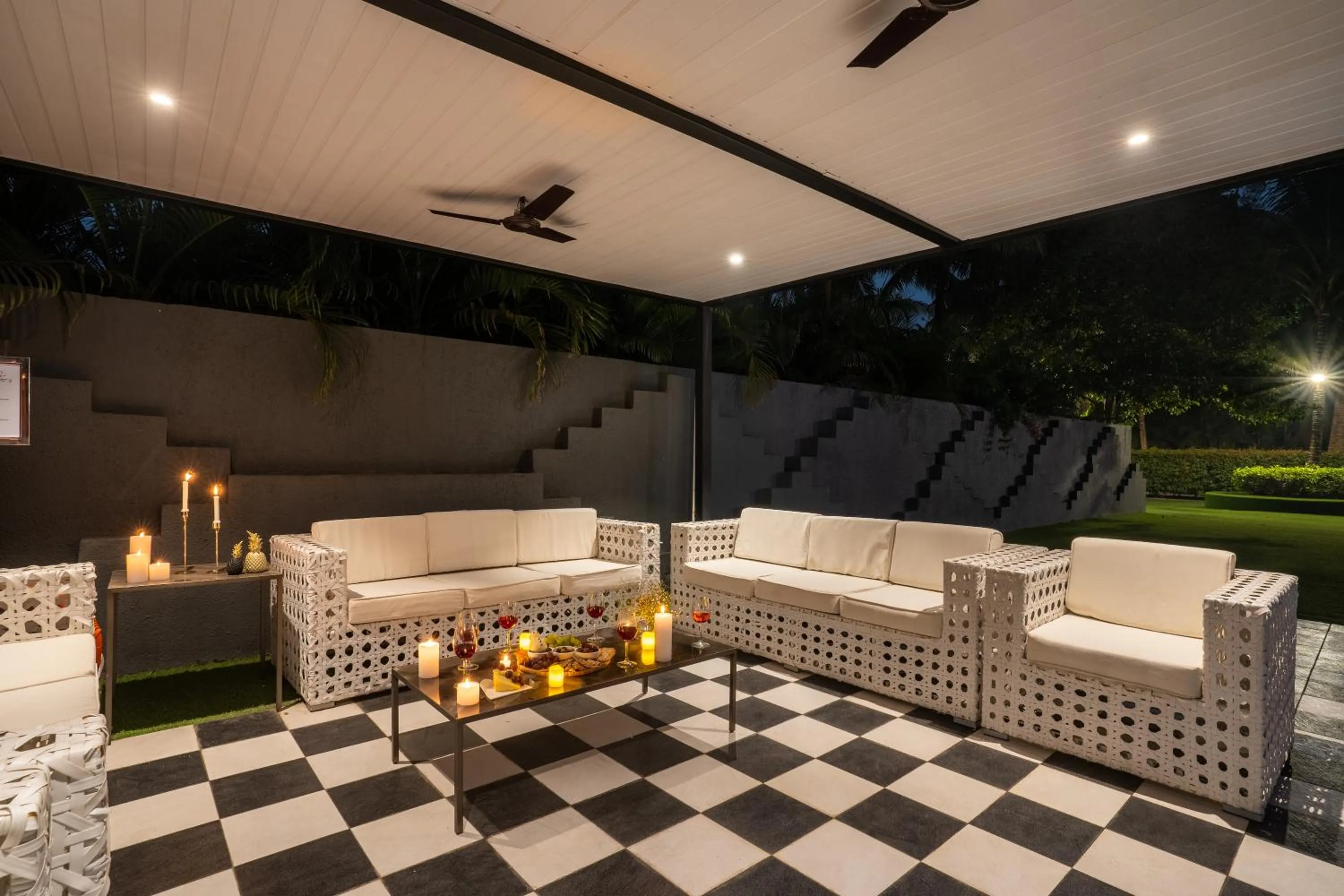 Patio in LohonoStays Villa CasaDel