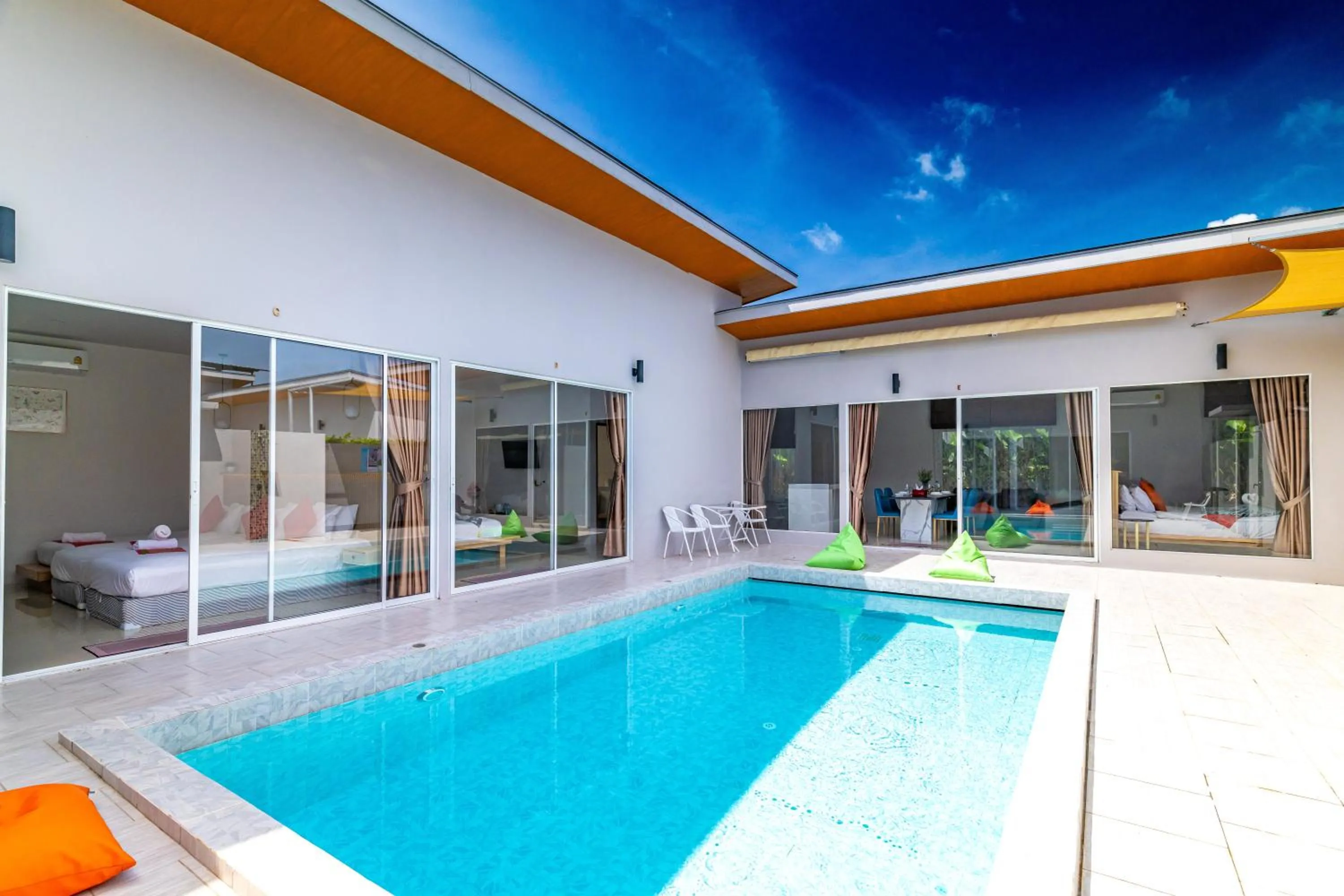 Patio in Andaman Sea Best Pool Access and Villas