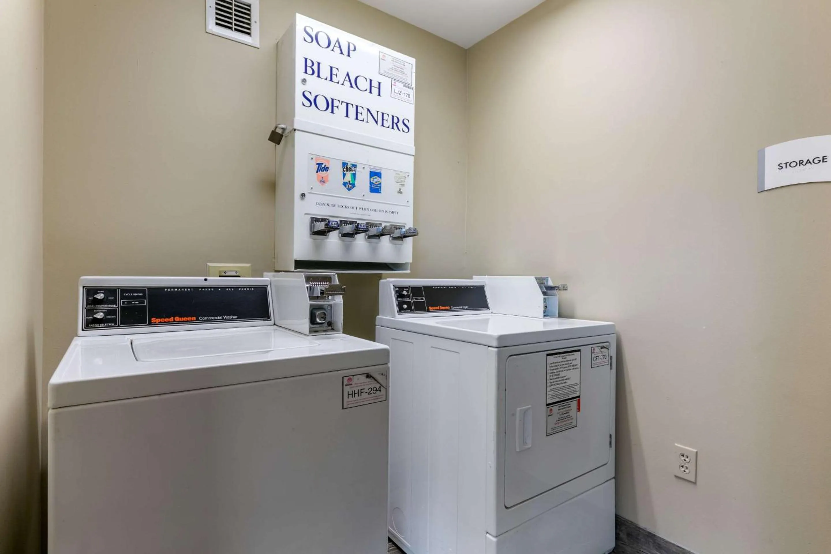 On site in Quality Inn