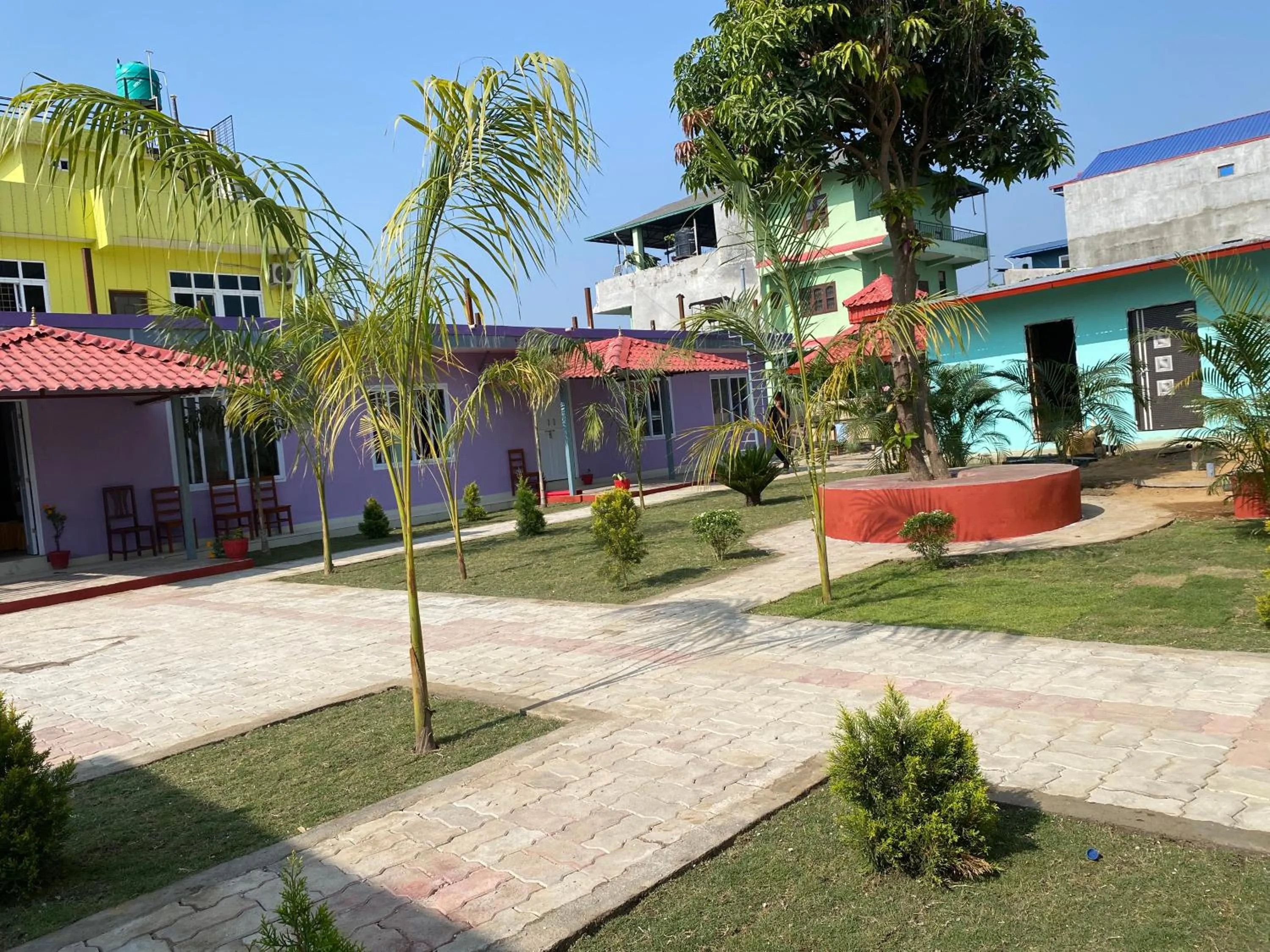 Garden in Hotel Kavya Inn